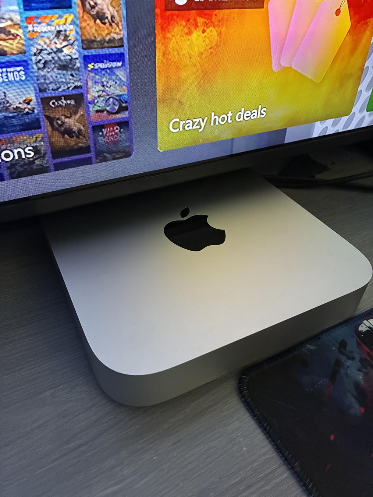 Apple 2020 Mac Mini with Apple M1 Chip, 8GB RAM, 256GB SSD Storage - Silver (Renewed) customer photo 1