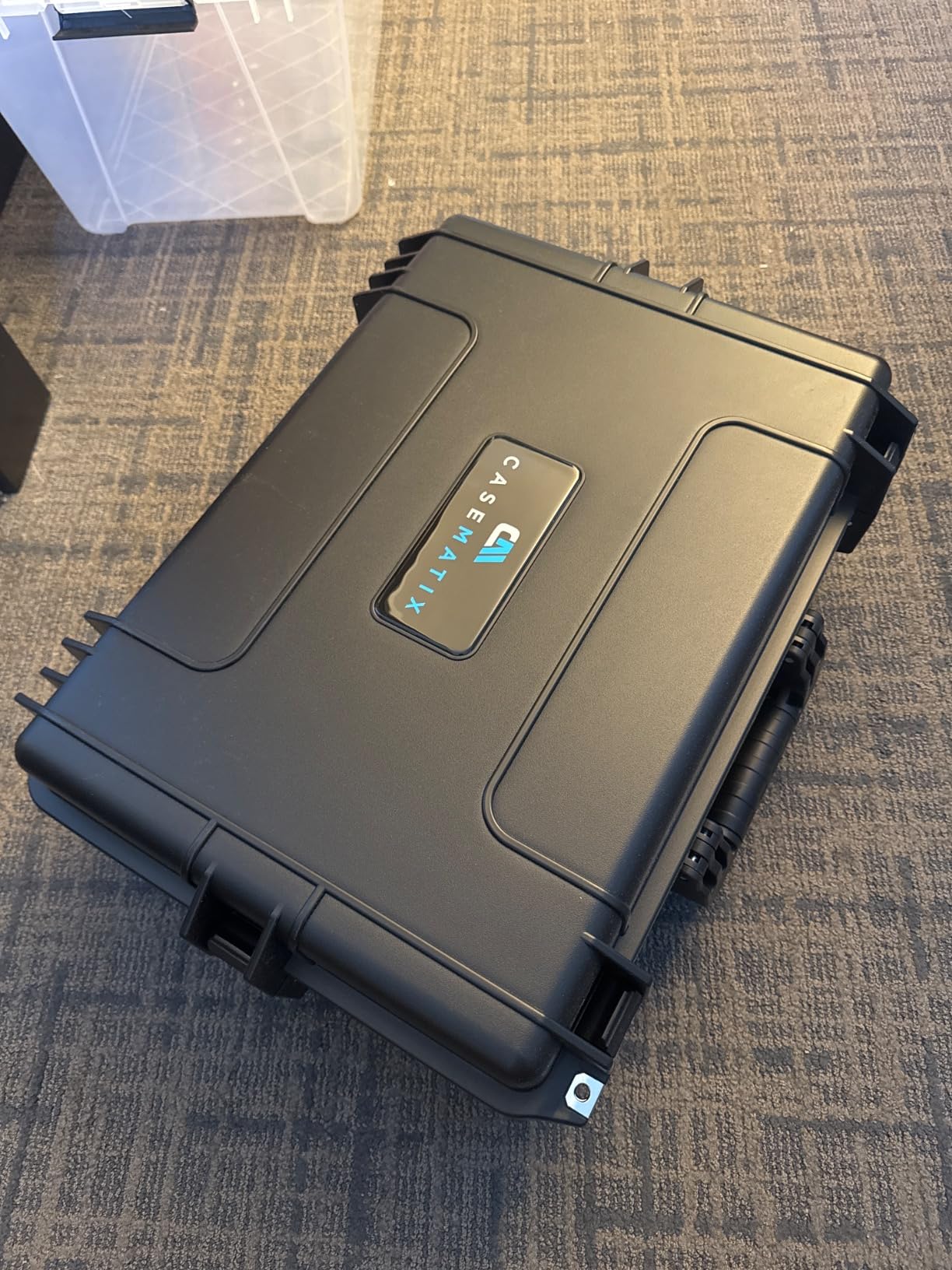 CASEMATIX Case for PS5 – Ultra-Rugged Hard Shell Travel Case customer photo 1