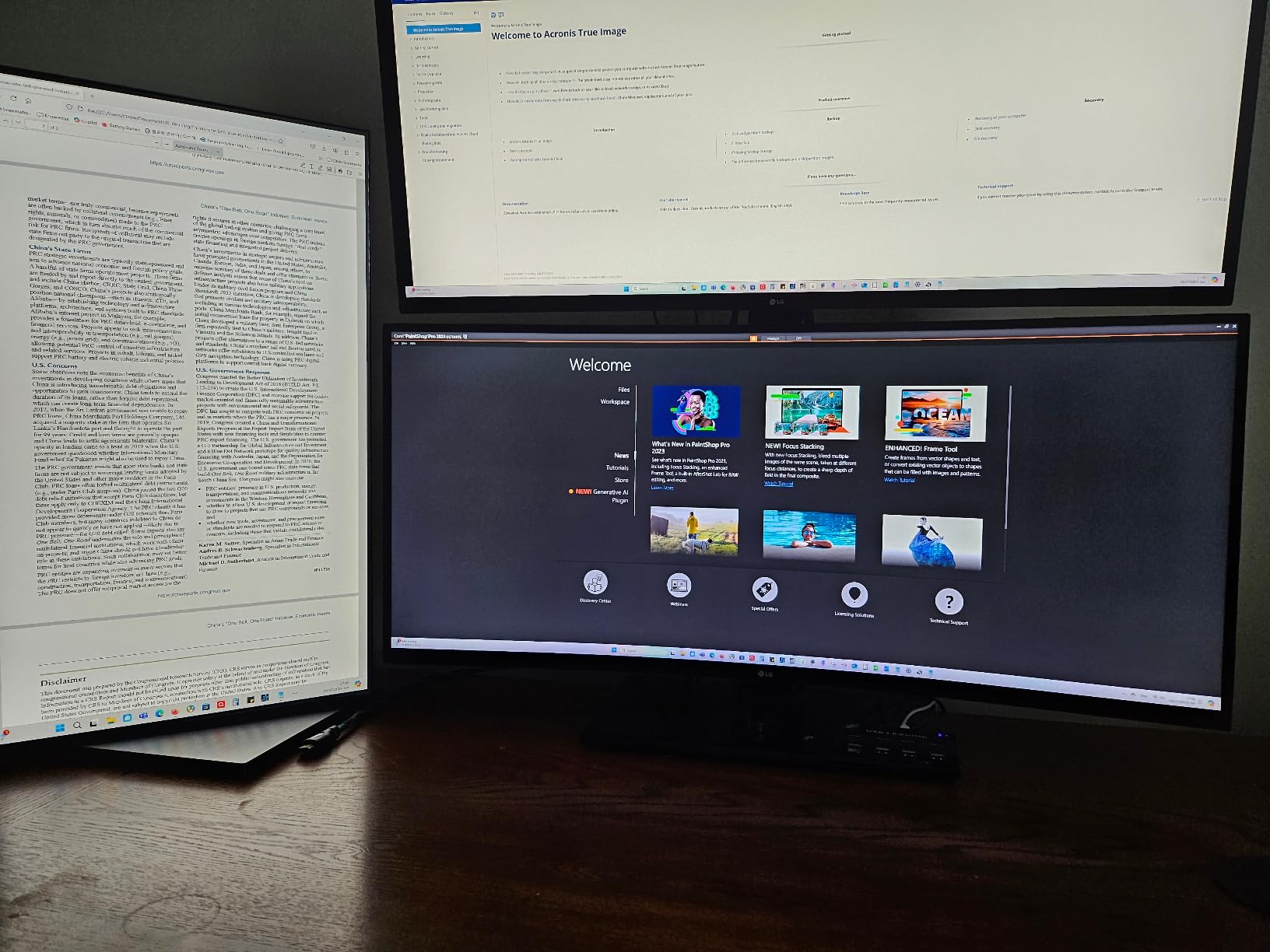 SAMSUNG FT45 Series 22-Inch FHD 1080p Computer Monitor, 75Hz, IPS Panel, HDMI, DisplayPort, USB Hub, Height Adjustable Stand, 3 Yr WRNTY (LF22T454FQNXGO),Black customer photo 1