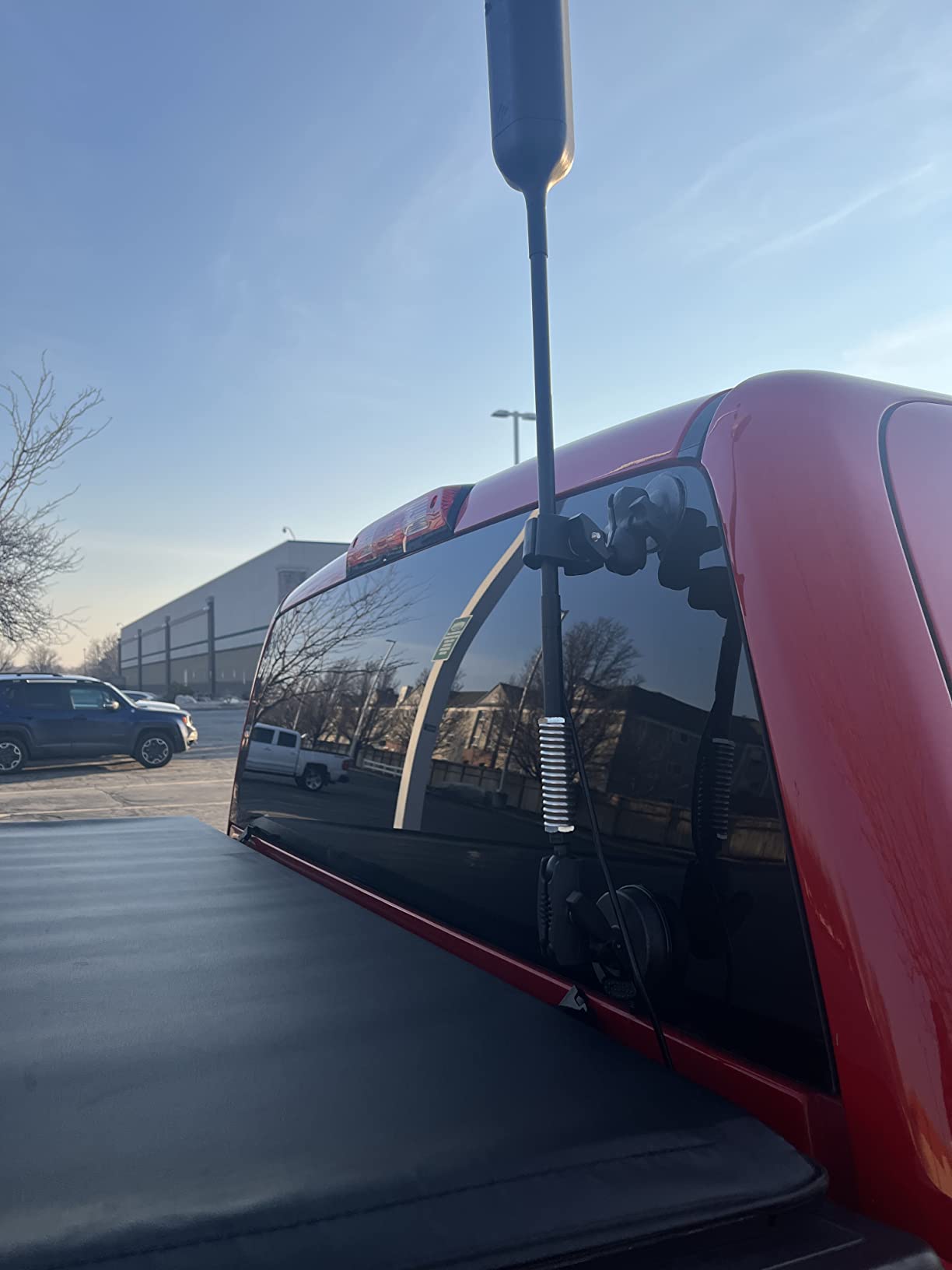 weBoost Drive Reach OTR - Cell Phone Signal Booster for Trucks and SUVs | Boosts 5G & 4G LTE for All U.S. Carriers - Verizon, AT&T, T-Mobile & more | Made in the U.S. | FCC Approved (model 477154) customer photo 2
