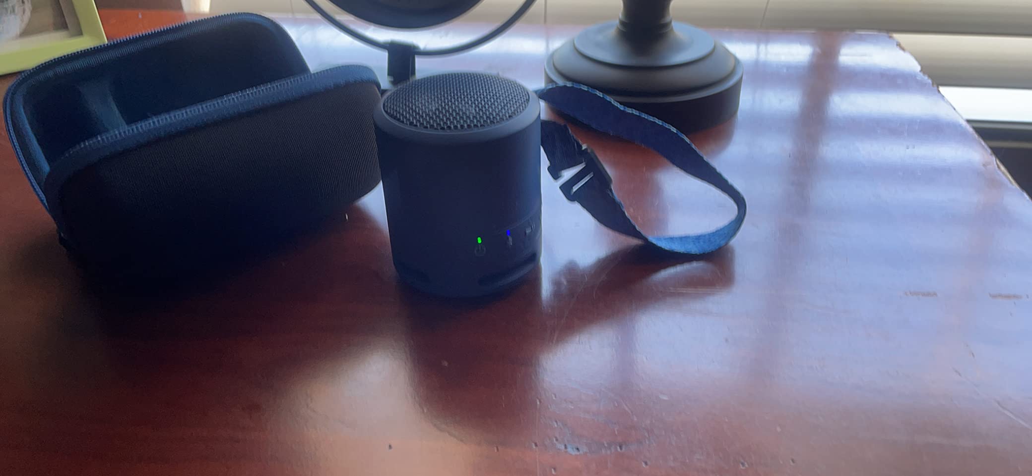 Sony SRS-XB13 EXTRA BASS Wireless Bluetooth Portable Lightweight Compact Travel Speaker, IP67 Waterproof & Durable for Outdoor, 16 Hour Battery, USB Type-C, Removable Strap, & Speakerphone, Light Blue | EXTRA BASS for deep, punchy sound Sound Diffusion customer photo 2