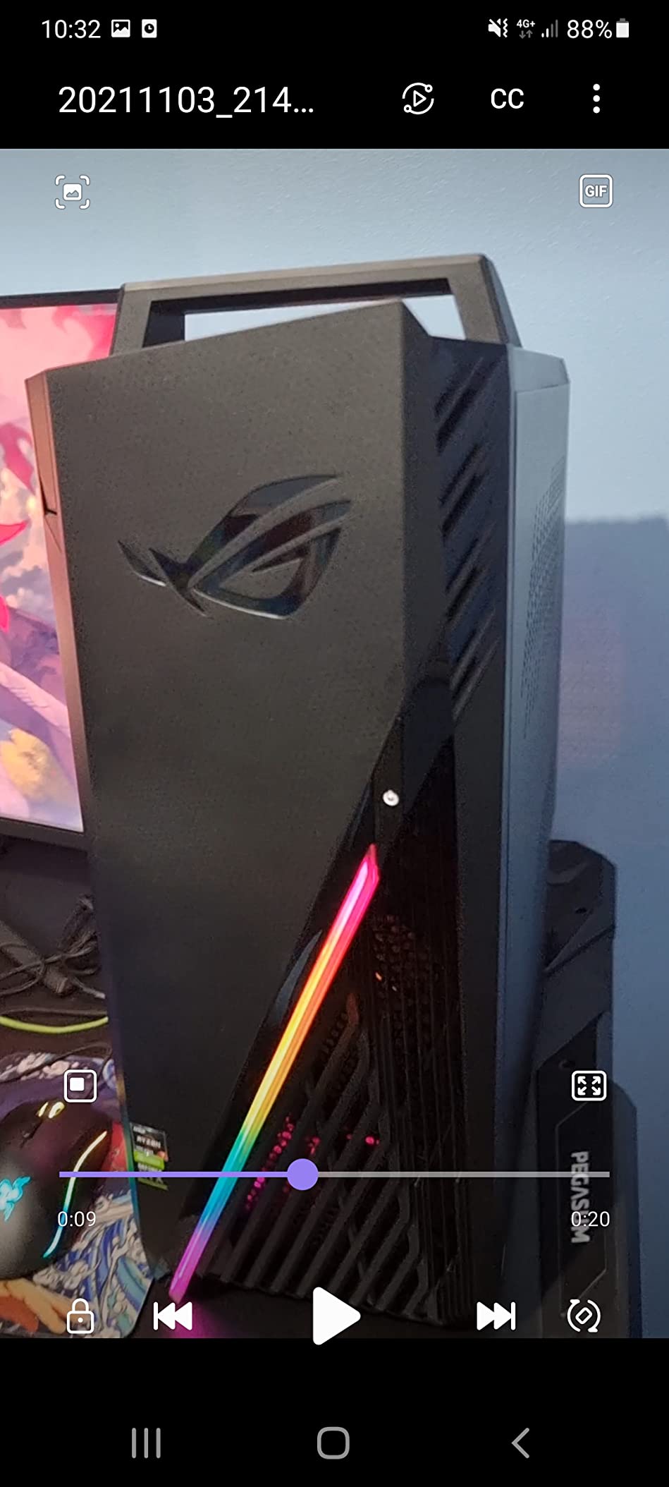 ASUS ROG Strix GA15DK Gaming Desktop PC, AMD Ryzen 7 5800X, GeForce RTX 3070, 16GB DDR4 RAM, 512GB SSD + 1TB HDD, Wi-Fi 5, Windows 10 Home, GA15DK-AS776 customer photo 1