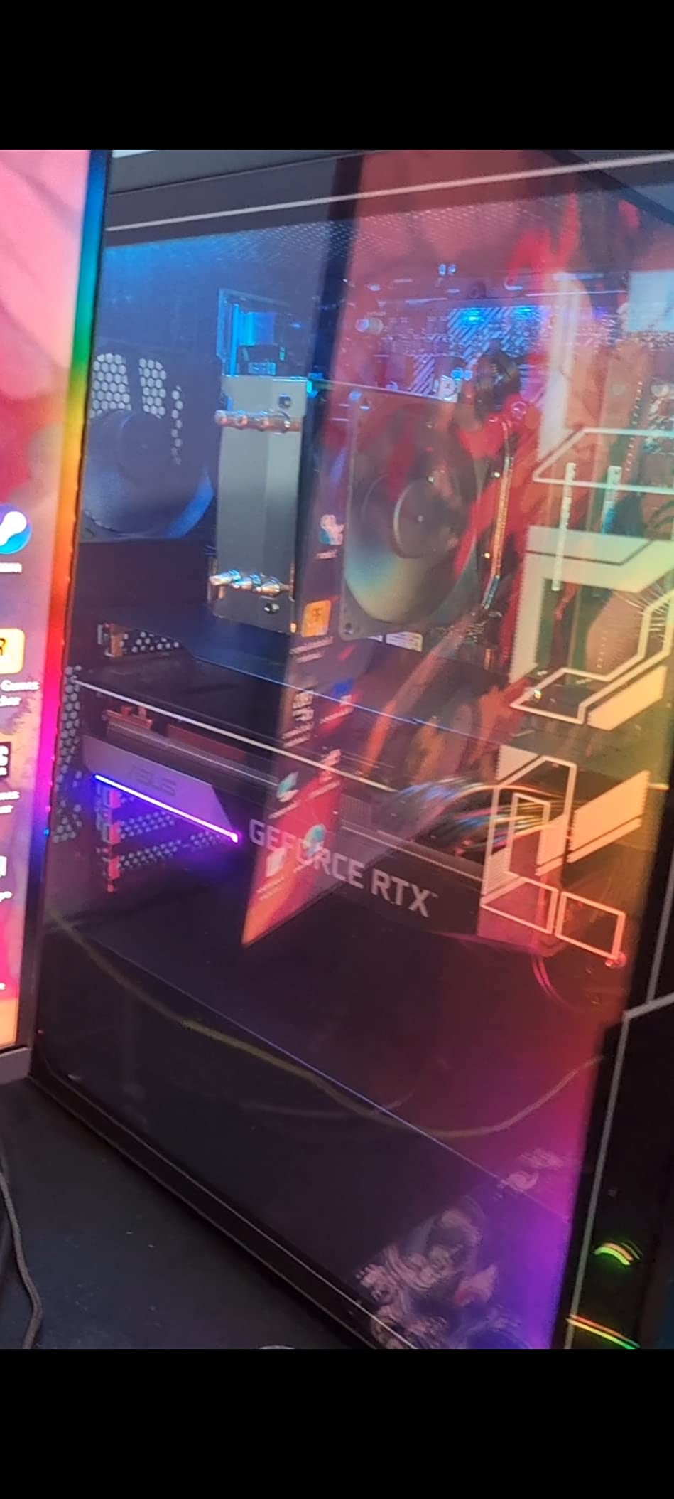 ASUS ROG Strix GA15DK Gaming Desktop PC, AMD Ryzen 7 5800X, GeForce RTX 3070, 16GB DDR4 RAM, 512GB SSD + 1TB HDD, Wi-Fi 5, Windows 10 Home, GA15DK-AS776 customer photo 2