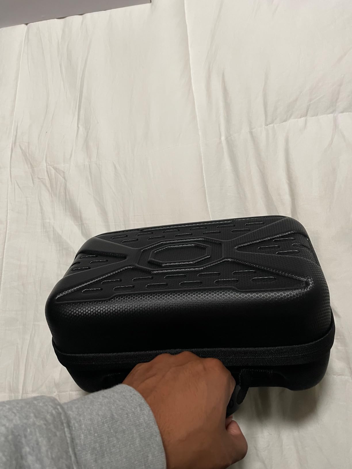 GOTRUTH Travel Case Compatible with Xbox Series S - Hard Shell Series S Carrying Case with Protective Foam Compartments for Console, Controller, HDMI Cable (Xbox Series S, Black) customer photo 1
