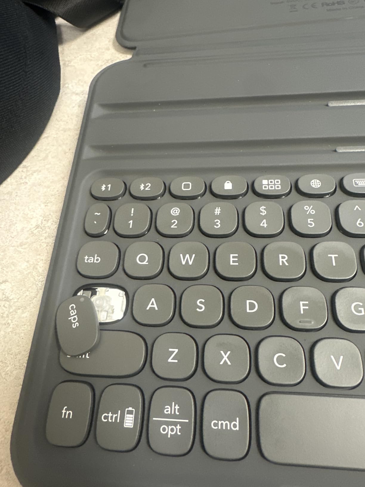 ZAGG Pro Keys Detachable Case and Wireless Keyboard for Apple iPad Air 11