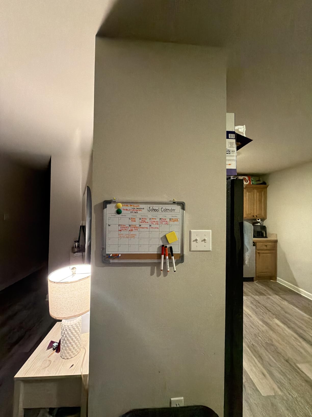 Weekly Calendar Whiteboard for Wall, Dry Erase Board, Magnetic White Board customer photo 1