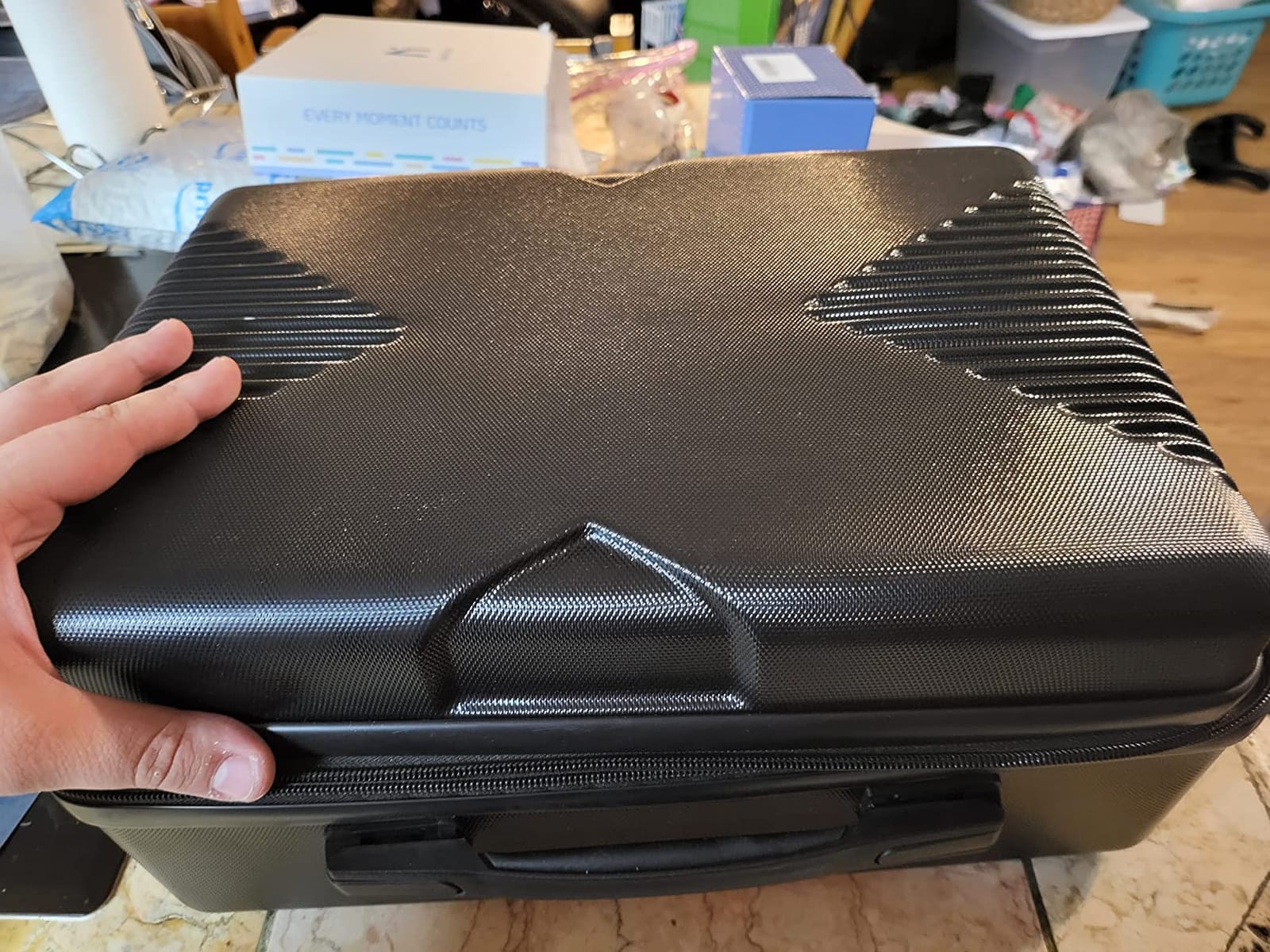 Xbox Series X Carrying Case, Compatible with XSX Console/Controllers/Headset/Games and Other Accessories - Protective Travel Case with Hard Shell & Customized Foam for Storage (Original Xbox Style) customer photo 1