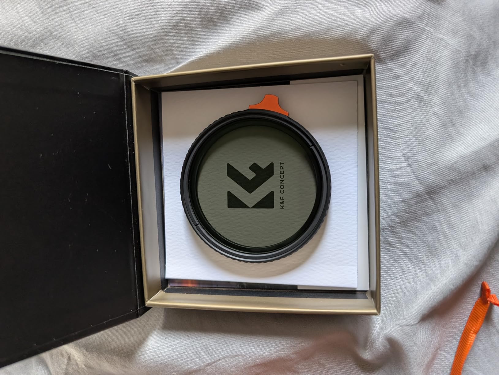 K&F CONCEPT 82mm Side Lever Variable ND Lens Filter ND2-400 (1-9 Stops) | 28 Multi-Layer Coatings Import AGC Glass Adjustable Neutral Density Filter for Camera Lens (Nano-X Series) FN722 customer photo 1