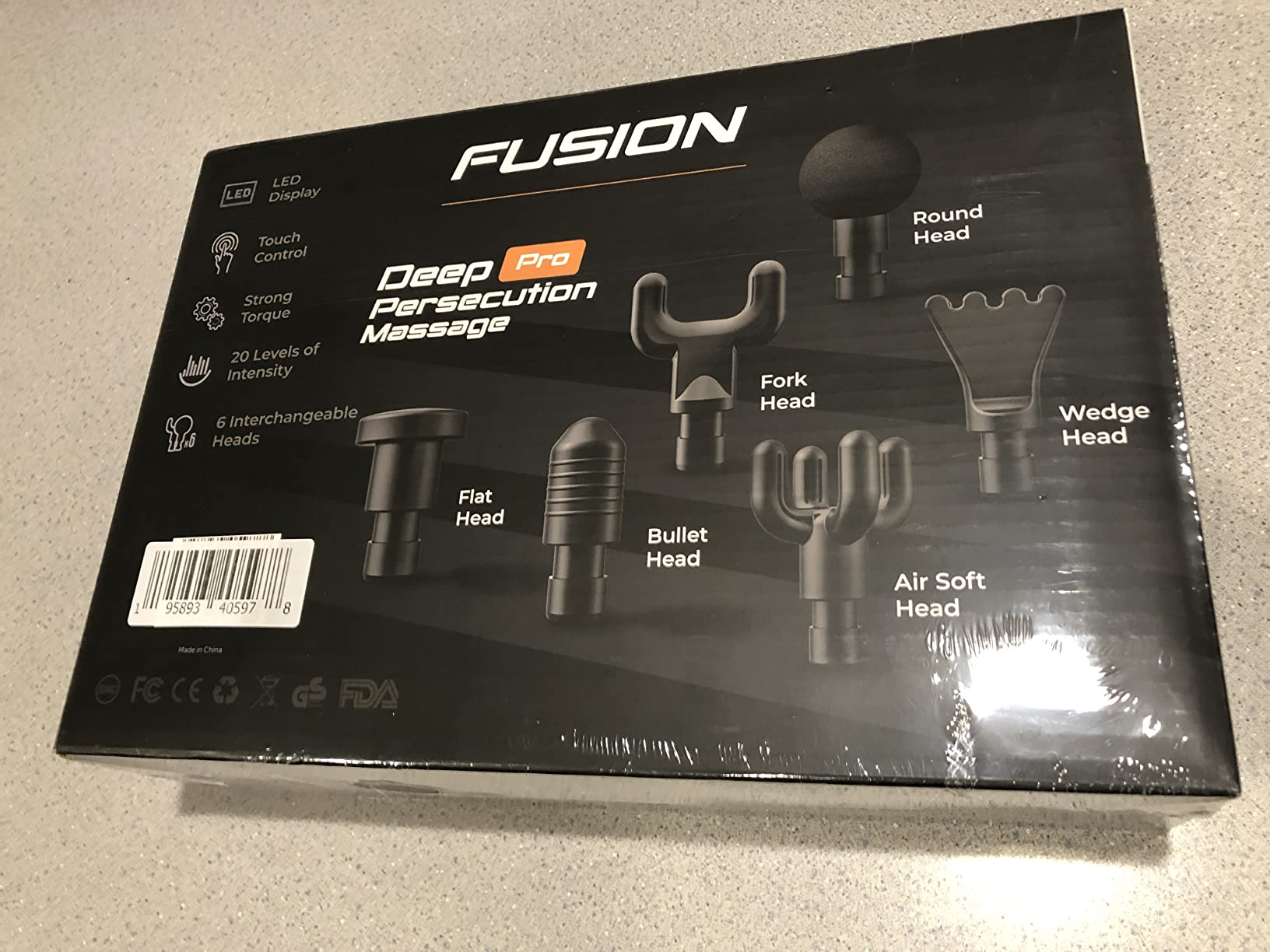 Deep Tissue Massage Gun for Athletes - Percussion Massager for Pain Relief, Muscle Therapy and Relaxation customer photo 1