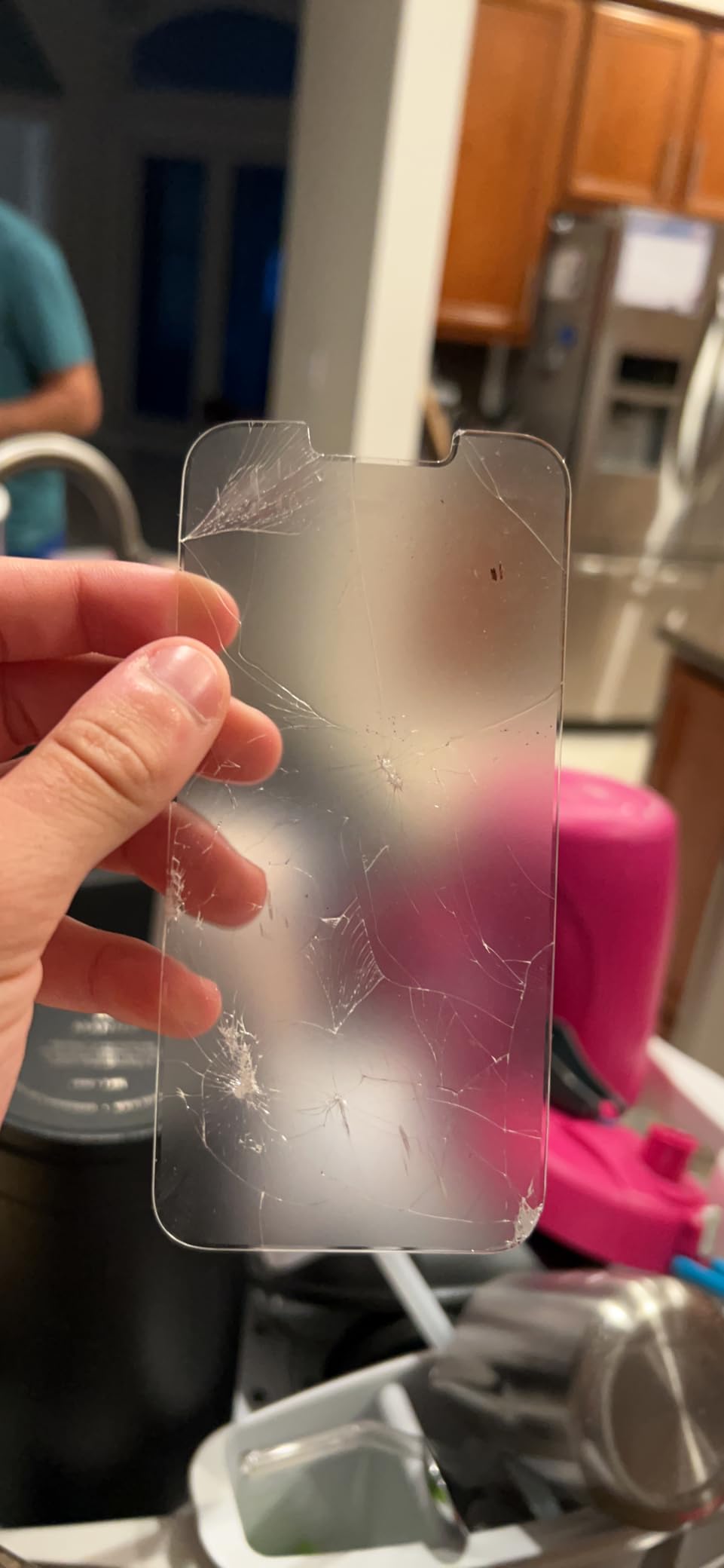 Mothca Matte Glass Screen Protector for iPhone 17e / iPhone 16e / iPhone 14 / iPhone 13 / iPhone 13 Pro [6.1 Inch] Anti-Glare & Anti-Fingerprint Tempered Glass [Easy Installation Frame] Smooth as Silk customer photo 1