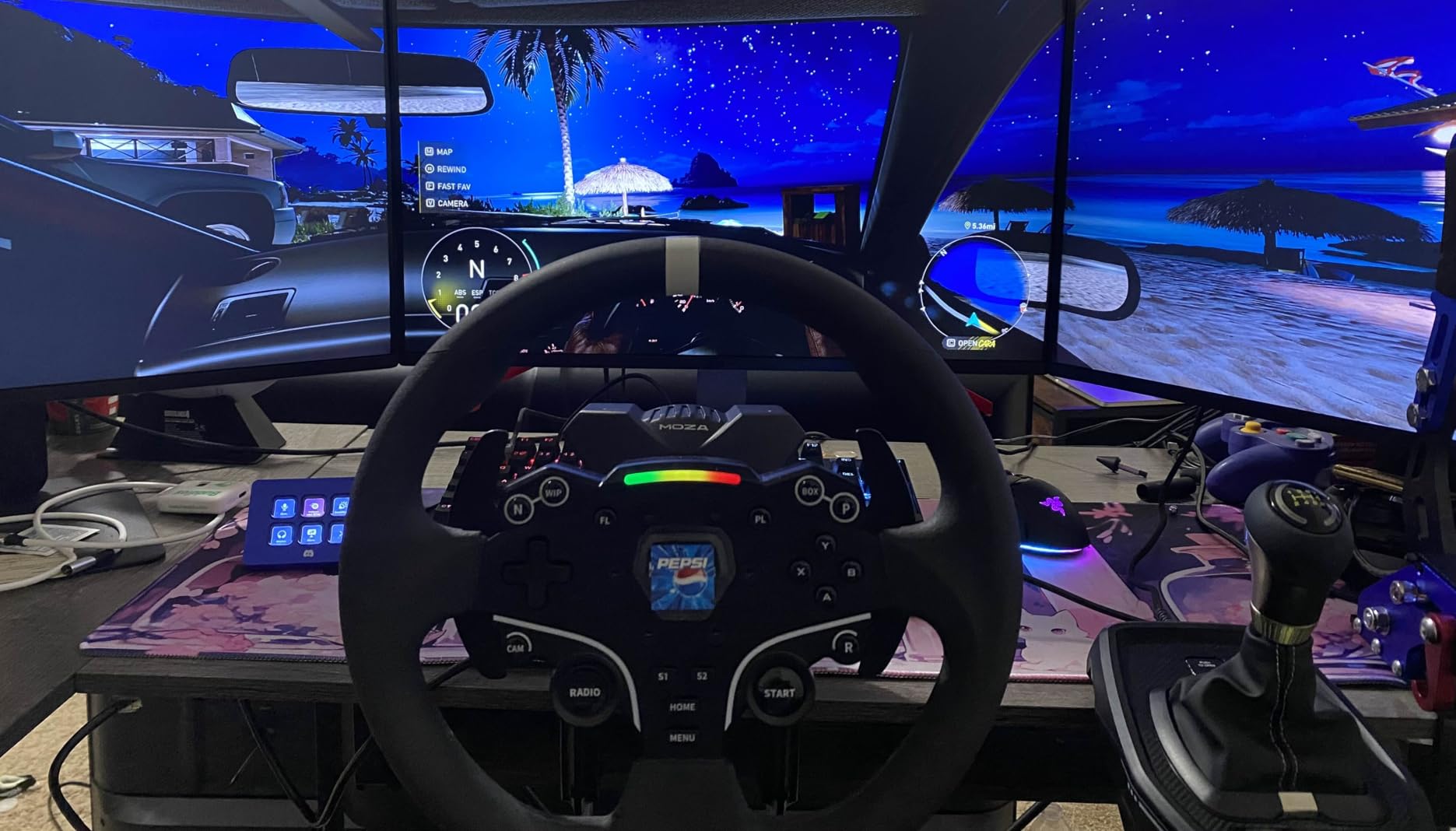 CNRAQR PC Racing Game USB Handbrake for 16Bit SIM for Racing Games, Compatible with G27 G29 G920 G923 T500 T300 Simulate Linear Handbrake（With Fixing Clip and Plate customer photo 2