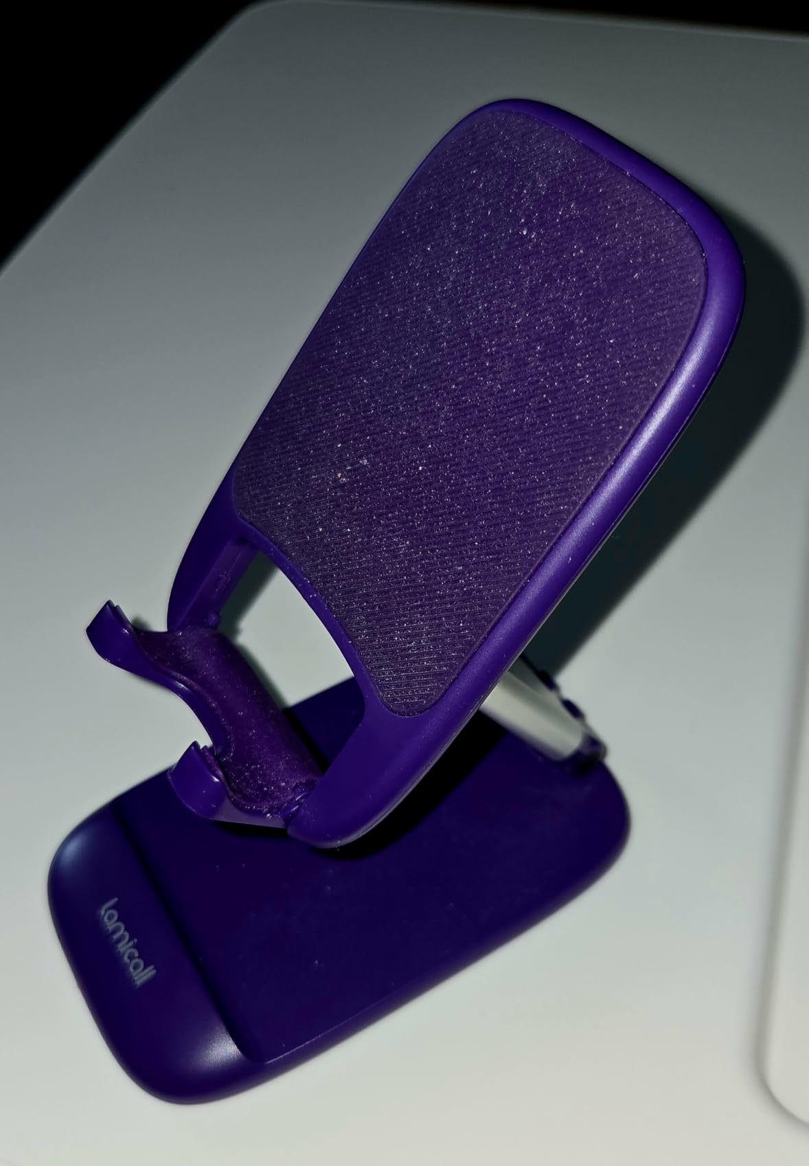 Lamicall Cell Phone Stand for Desk, Height Angle Adjustable Phone Holder customer photo 1