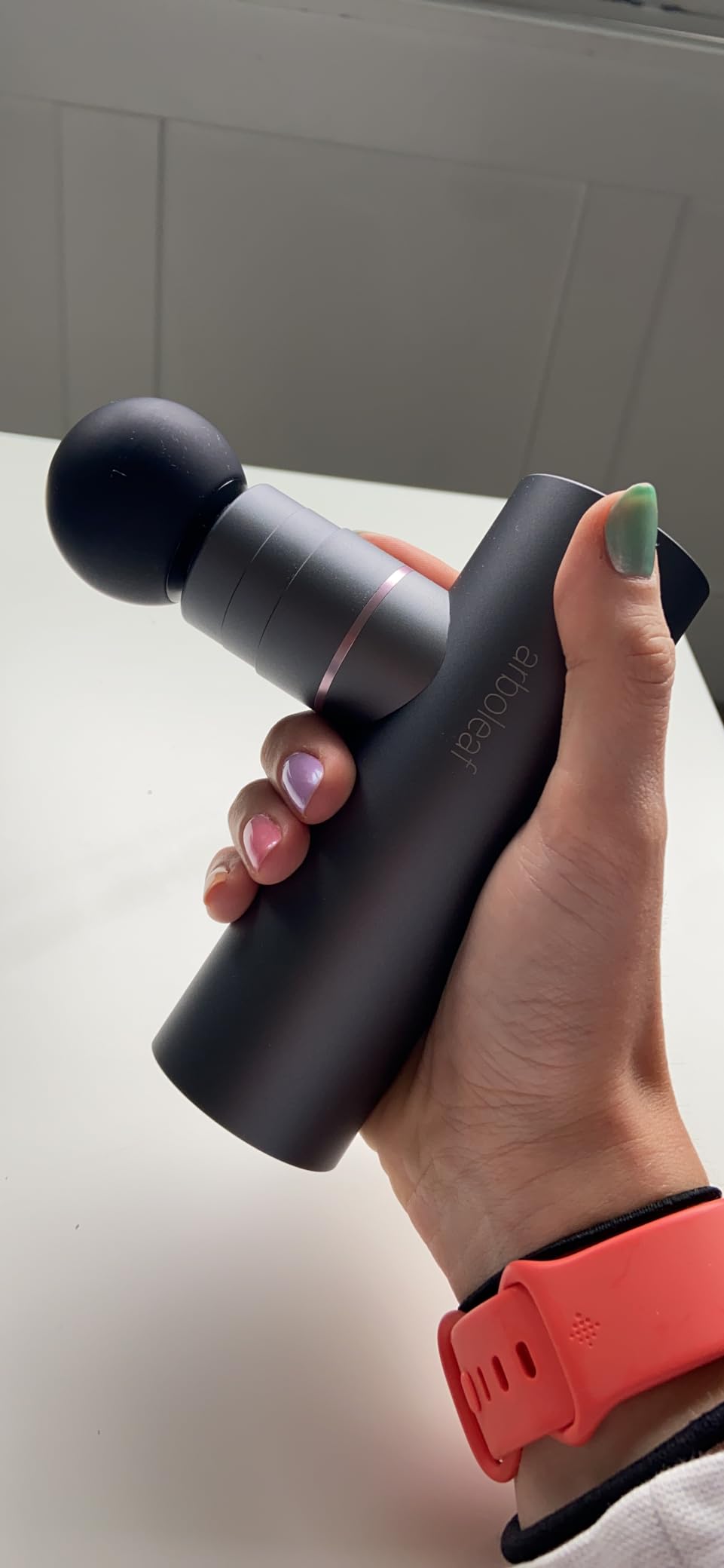 arboleaf Mini Massage Gun Deep Tissue, Portable Percussion Muscle Massager customer photo 2