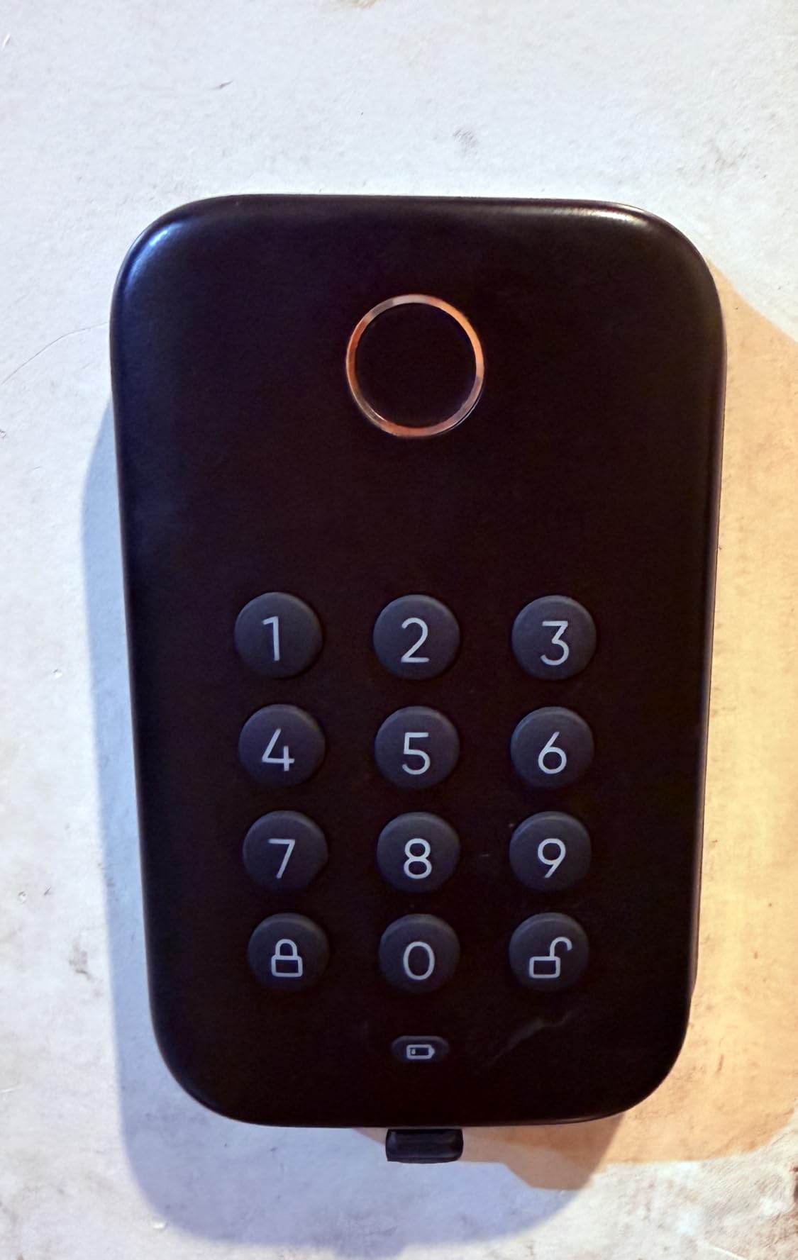 Wyze Auto-Lock Bolt, Fingerprint Keyless Entry Door Smart Bluetooth Deadbolt Replacement, Backlit Keypad, IPX5 Weatherproof, in-App History and Scheduled Access, BHMA, UL 20-Min Fire Rated customer photo 1