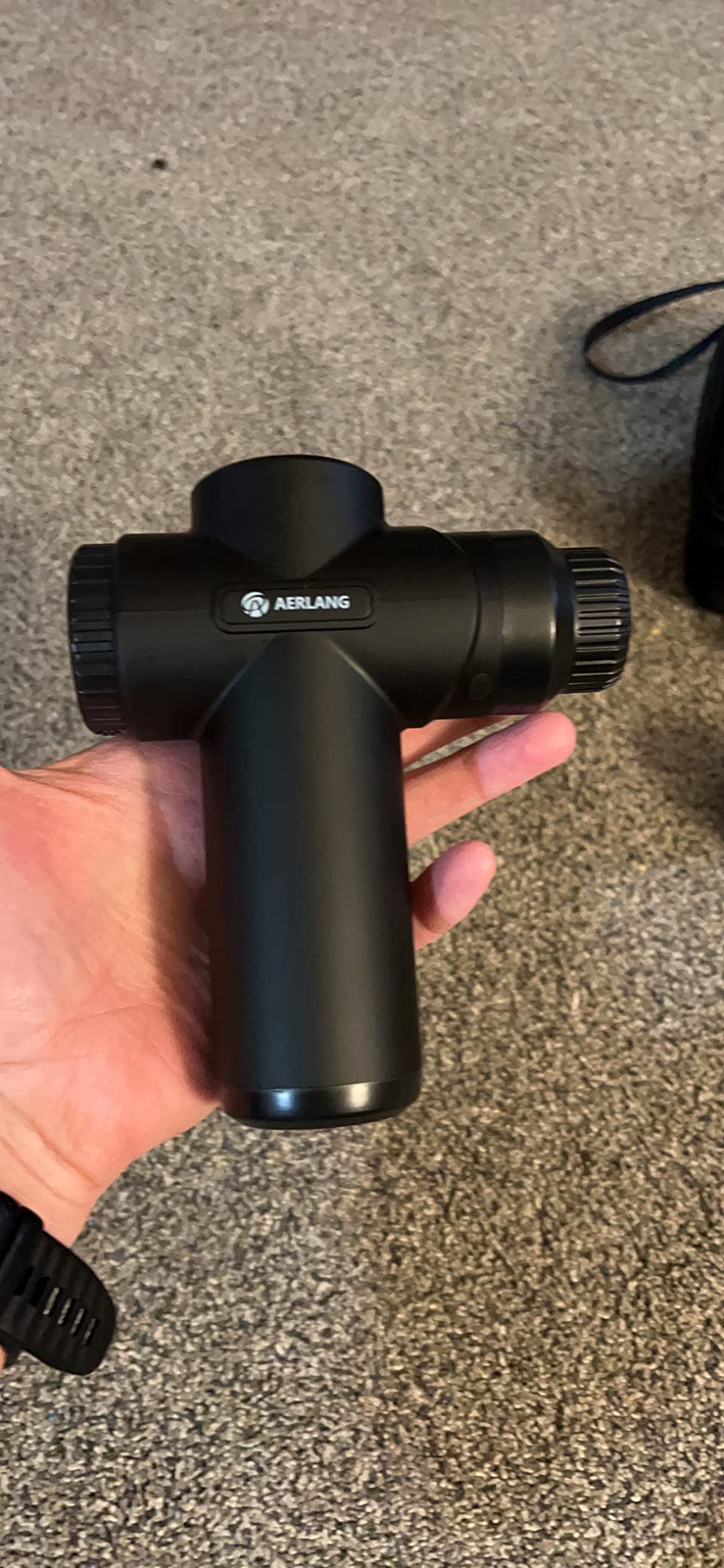 AERLANG Mini Massage Gun Portable Deep Tissue Percussion Muscle Massager customer photo 2