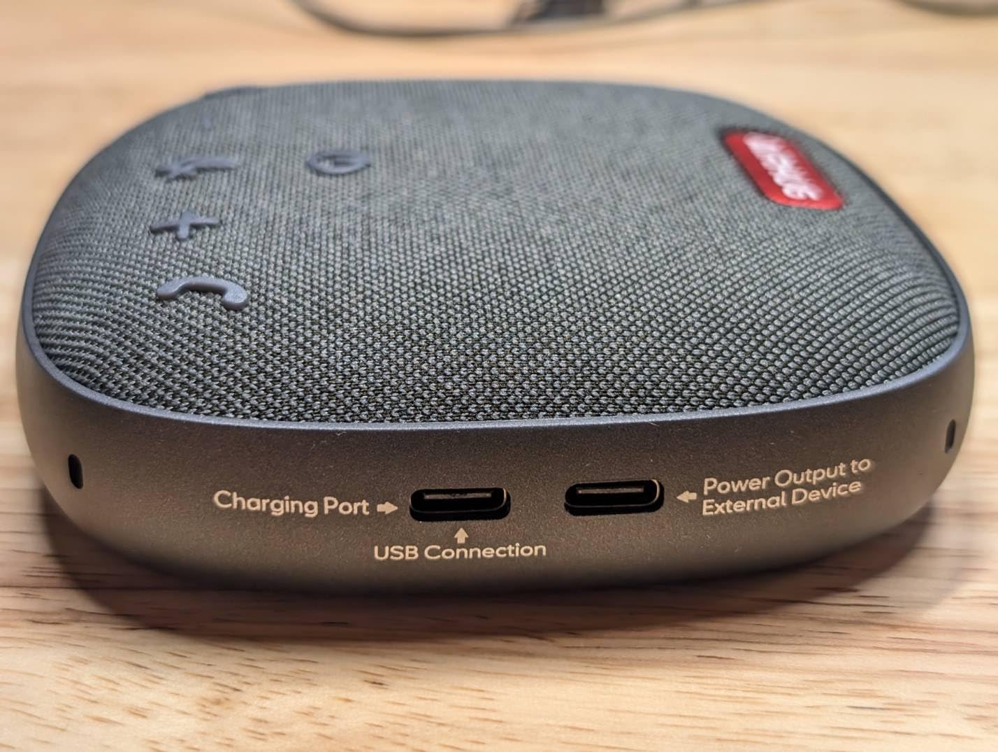 AIRHUG Conference Speaker and Microphone, Bluetooth & USB Speakerphone | 360° Voice Pickup, Advanced Noise Reduction & Echo Cancellation, USB-C Plug & Play, Compatible with Zoom & MS Teams customer photo 2