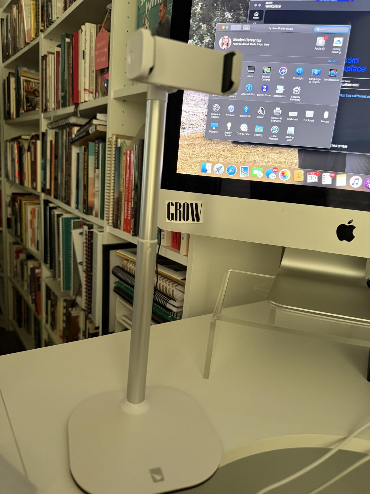 COOPER ChatStand Sturdy Cell Phone Holder, iPhone Stand for Desk, Recording customer photo 2