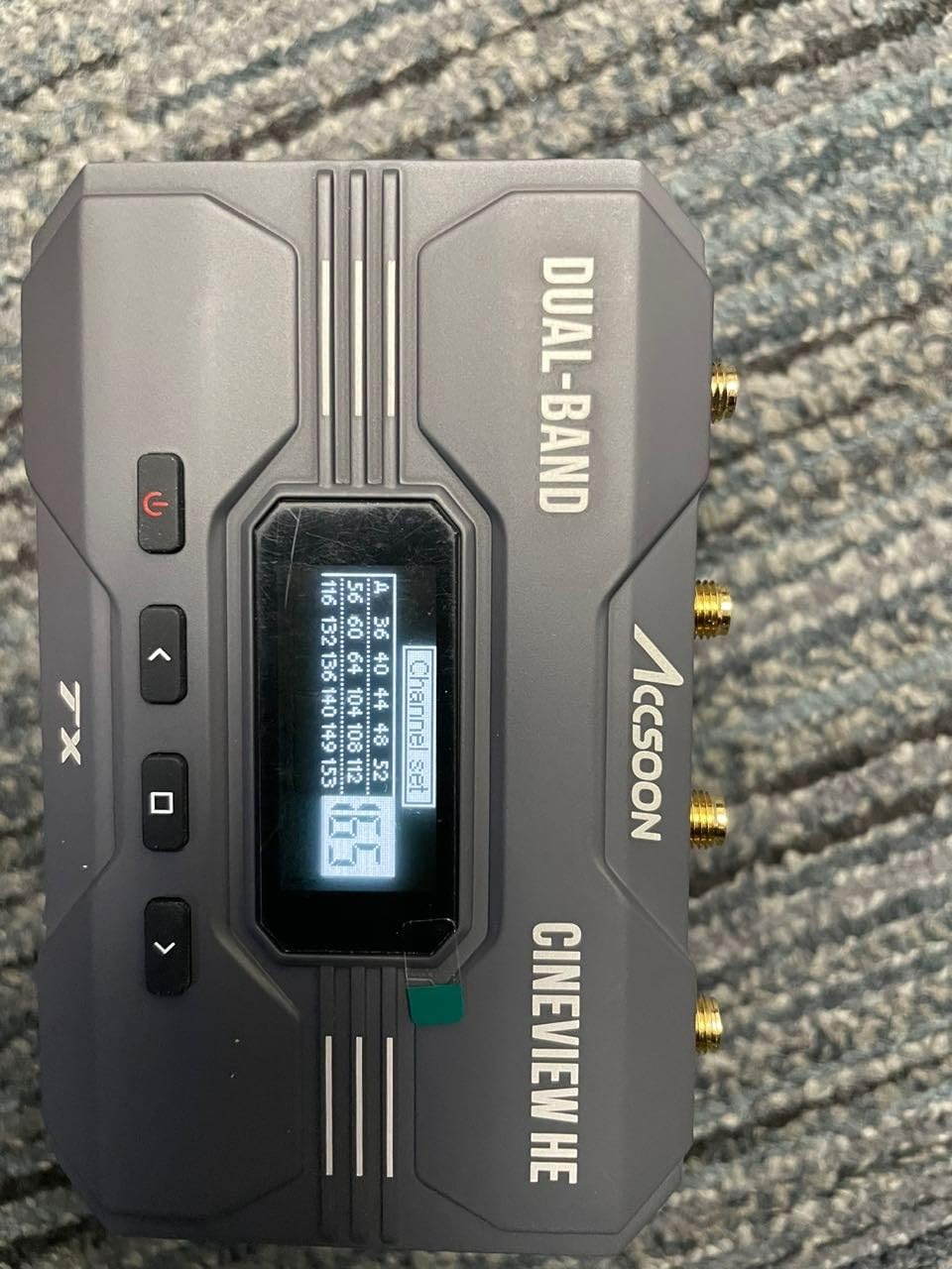 Accsoon CineView HE Wireless Video Transmitte&Receiver, 2.4+5Ghz, UVC Out for Live Streaming 1080p60 0.06s Latency 1200ft Range up to 4 Devices Monitoring, Compatible with CineView M7 Pro/2 SDI/SE customer photo 1