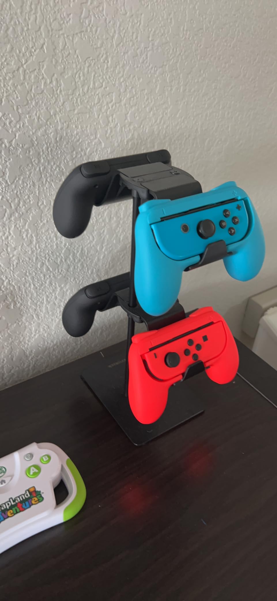 Monzlteck Desktop Controller Holder for PS4/PS5/Xbox ONE/Switch Pro/Headset, Controller Organizer,Gaming Accessories customer photo 2