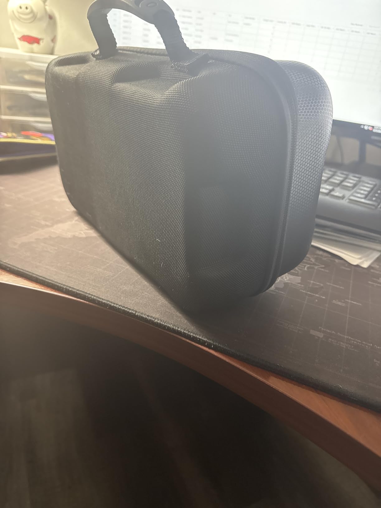 Mcbazel Hard Carrying Case for Xbox Series S, Travel Case Storage Bag for Xbox Series S Console Wireless Controller & Gaming Accessories - Black customer photo 2