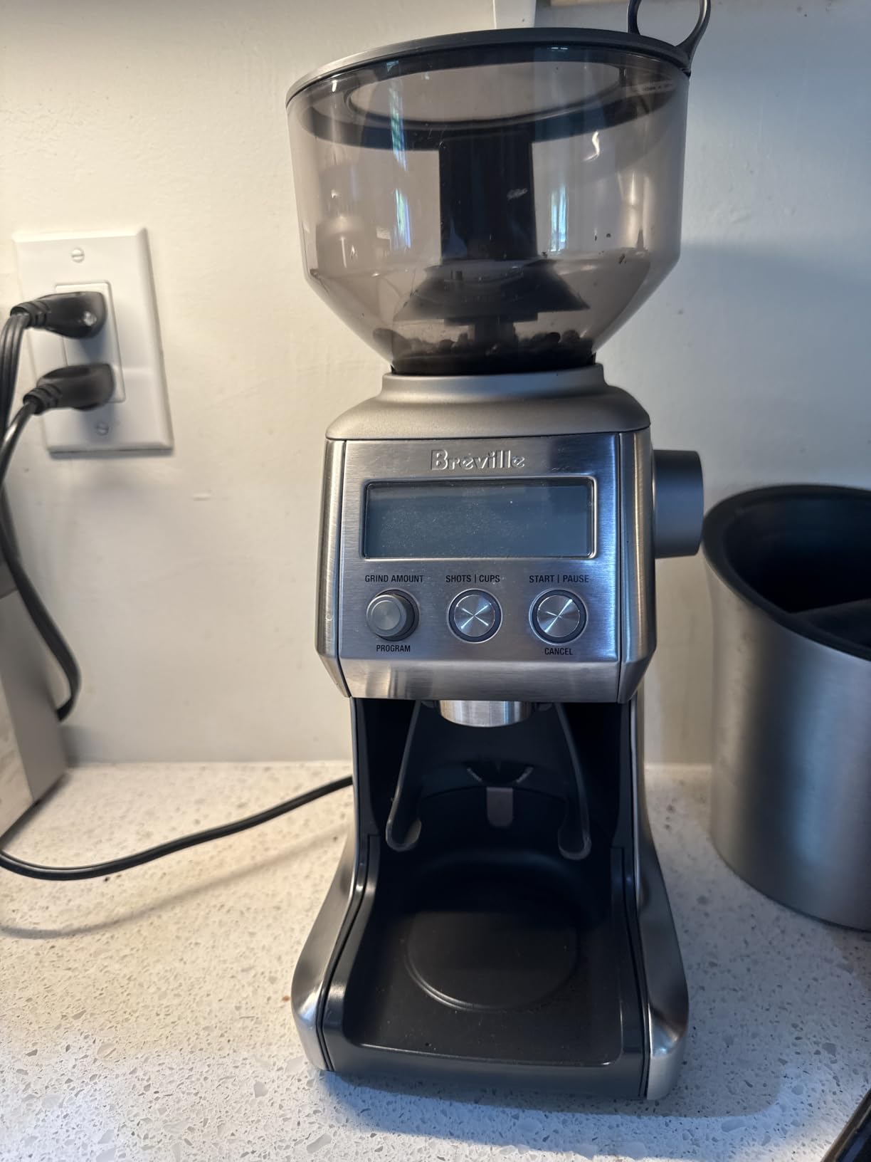 Breville BCG820BTR Smart Grinder Pro, Black Truffle customer photo 1
