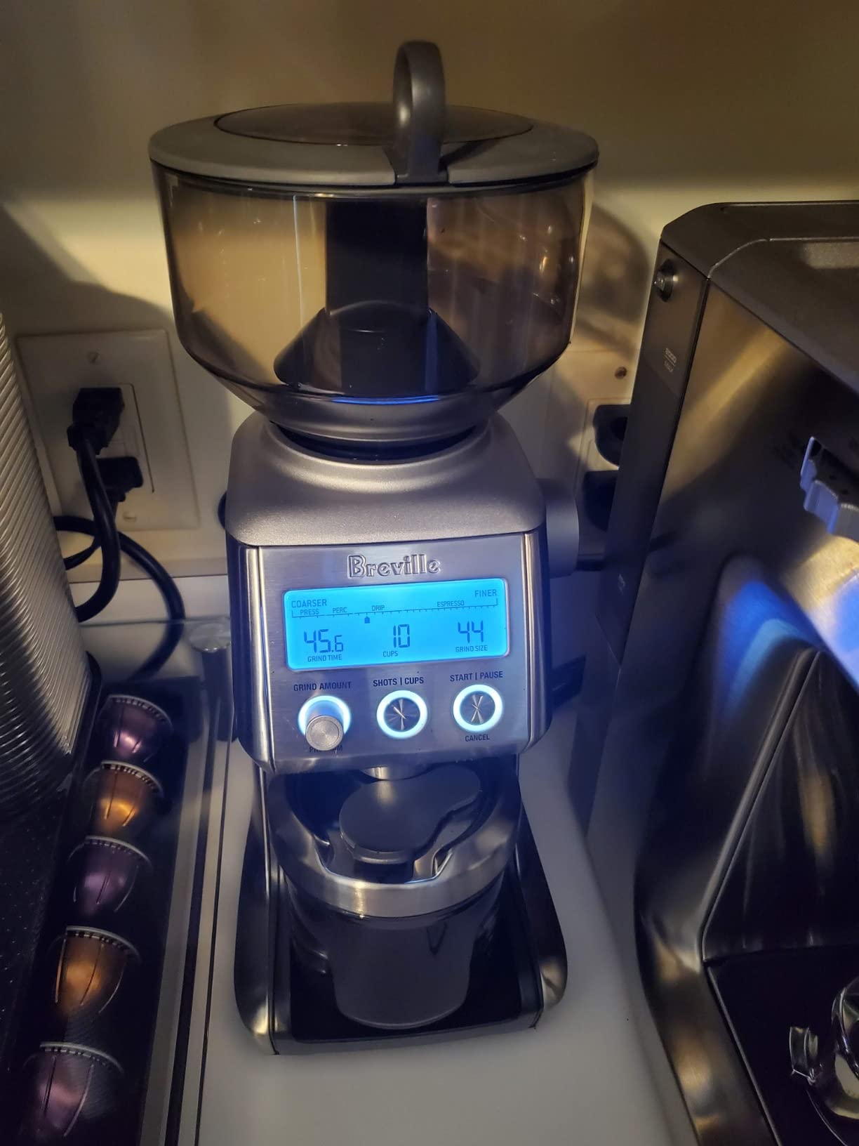 Breville BCG820BTR Smart Grinder Pro, Black Truffle customer photo 2