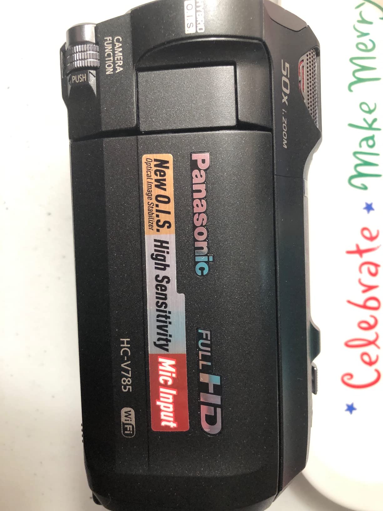Panasonic Full HD Video Camera Camcorder, 20X Optical Zoom, 1/2.3 Inch BSI Sensor, HDR Capture, Wi-Fi Smartphone HC-V785 (Black) | 20X Optical Zoom, 1 2.3 Inch BSI Sensor, Wi-Fi Smartphone HC-V785, HDR Capture customer photo 1