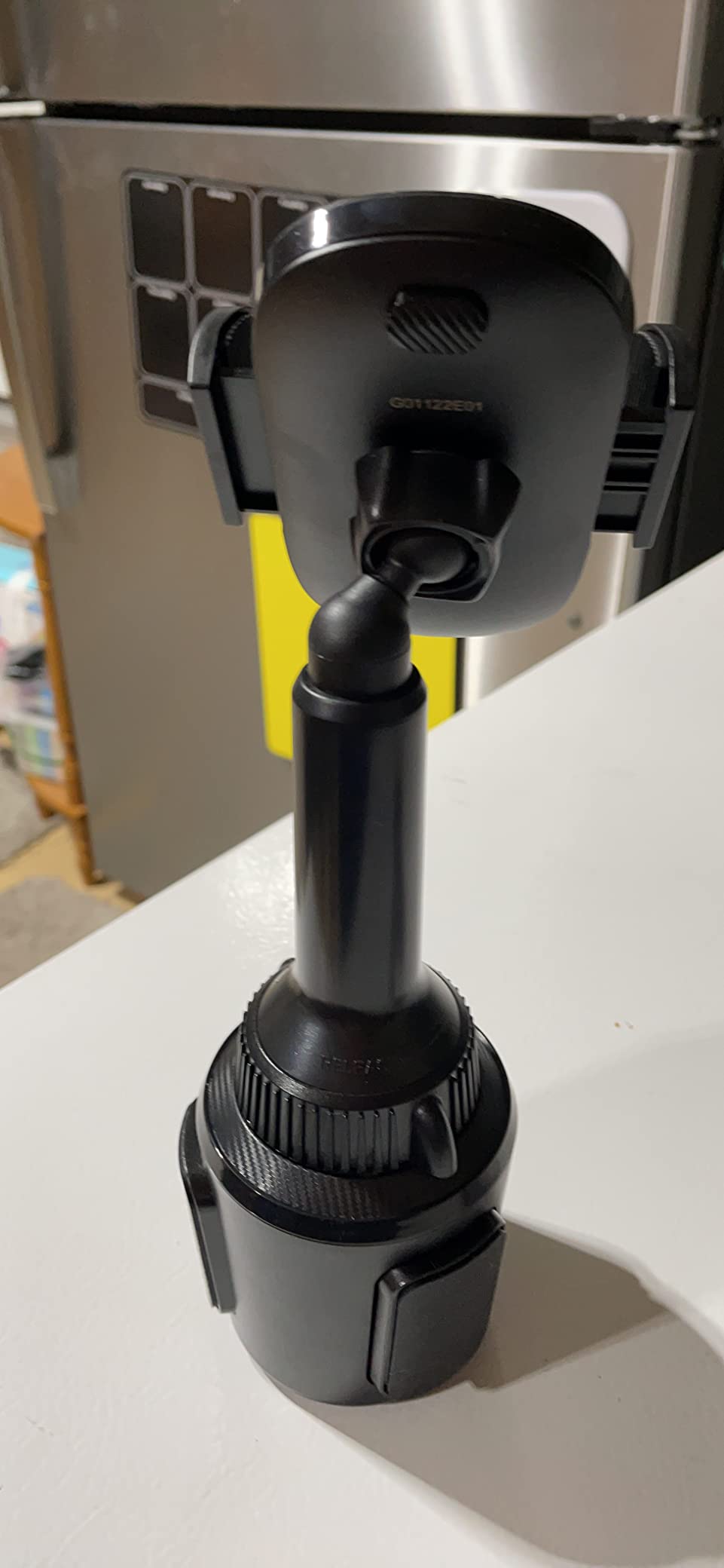 ICARMOUNT Golf Cart Phone Holder, Cup Holder Mount | One-Tap Release for Quick Access, Extendable Arm and 360° Rotation, Fits EZGO, Club Car & Yamaha carts, For 4.7-6.9