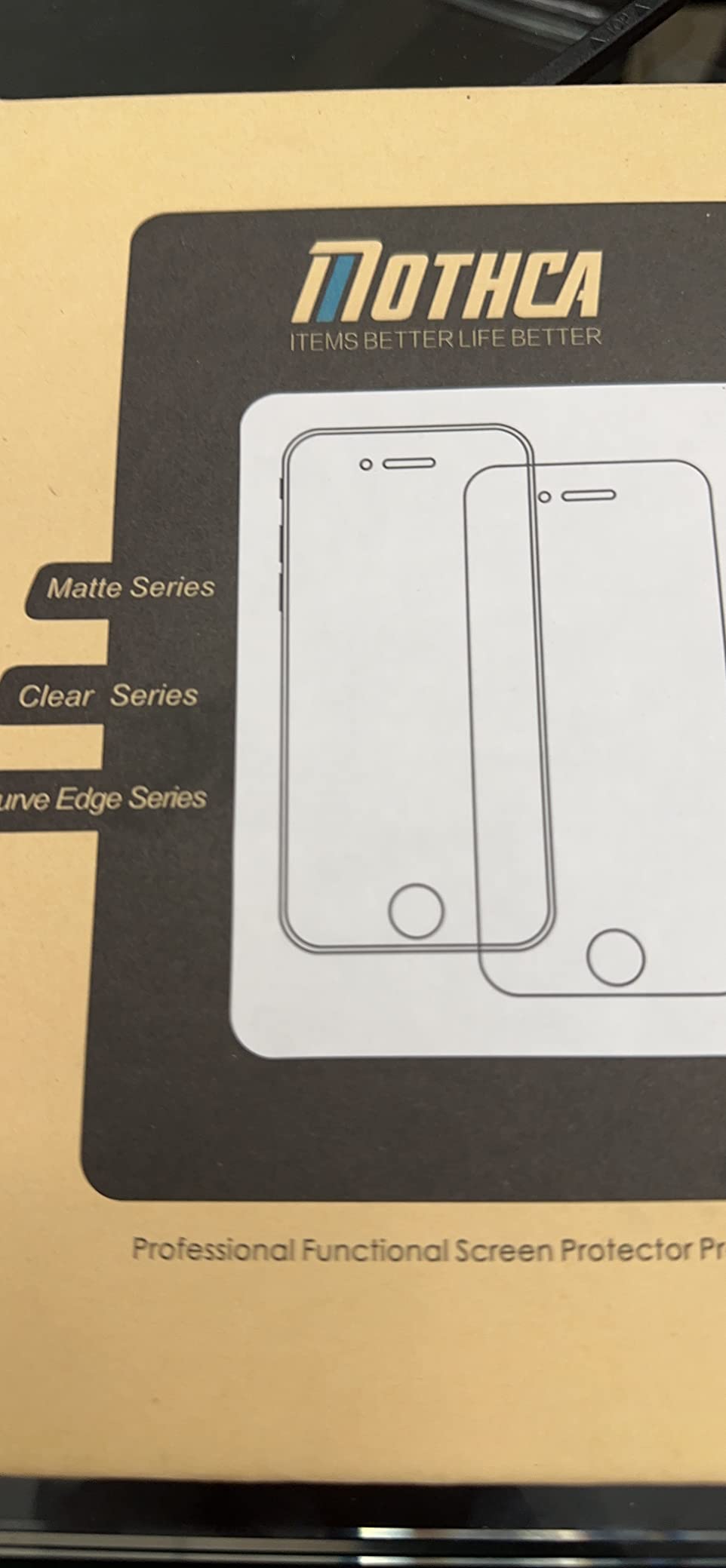 Mothca Matte Glass Screen Protector for iPhone 14 Pro Max Anti-Glare & Anti-Fingerprint Tempered Glass Clear Film Full Screen Case Friendly Bubble Free for iPhone14 Pro Max 6.7inch 2022 Smooth as Silk customer photo 1