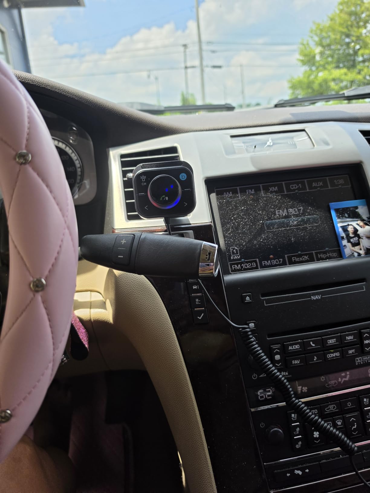JOYROOM Bluetooth 6.0 Car Adapter FM & AUX HiFi Bass 96W Fast Charging customer photo 2