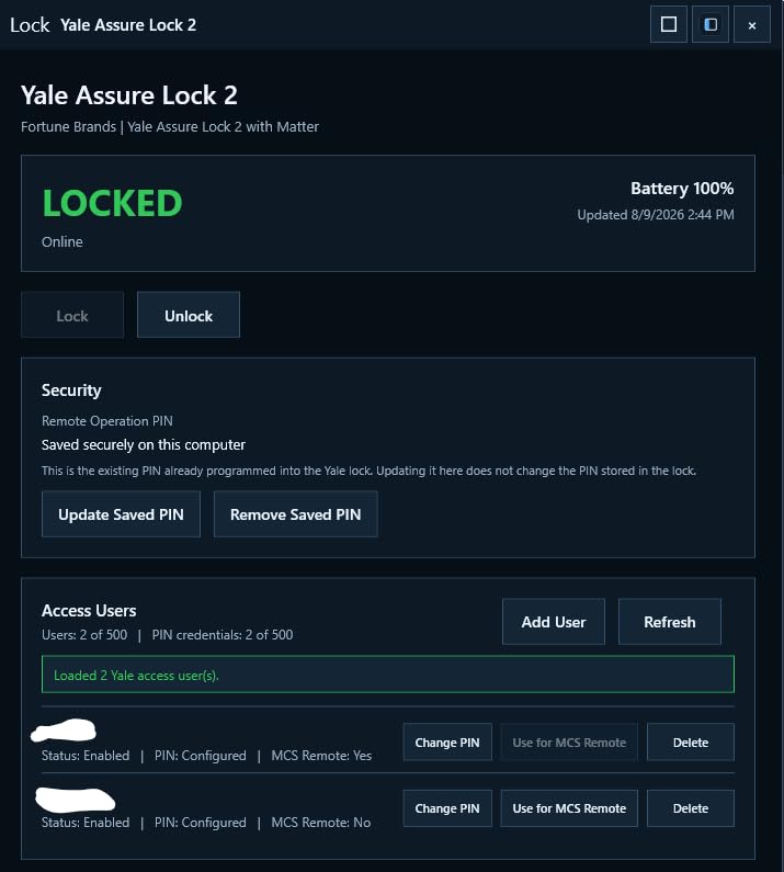 Yale Keyed Deadbolt Smart Lock with Google Matter, Matte Black customer photo 1