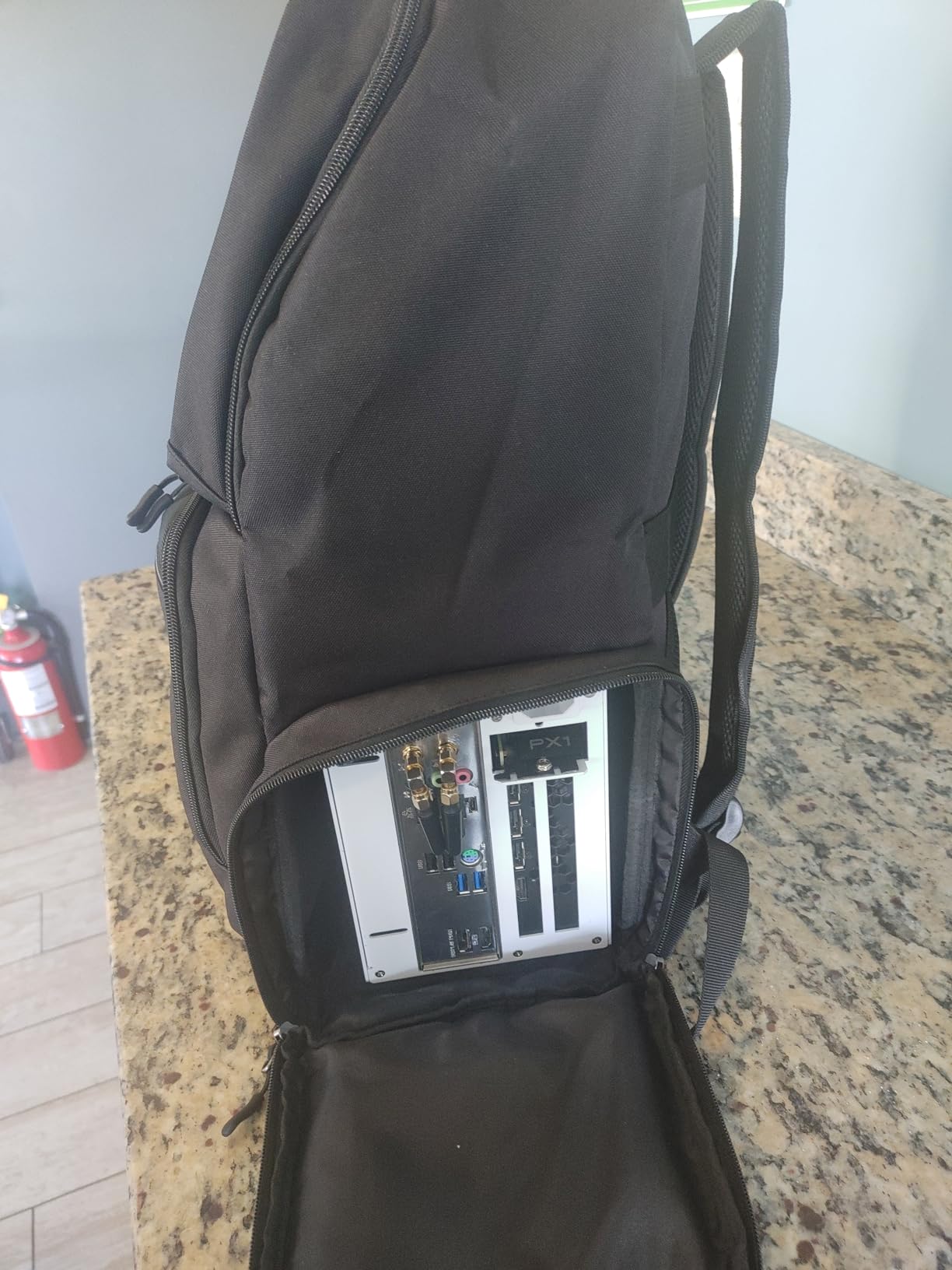Trunab Backpack Compatible with Xbox Series X/S, Carry Case with Divider customer photo 2