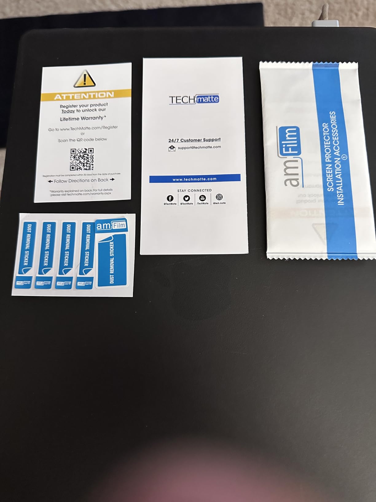 amFilm Auto-Alignment OneTouch for Steam Deck OLED Screen Protector customer photo 1