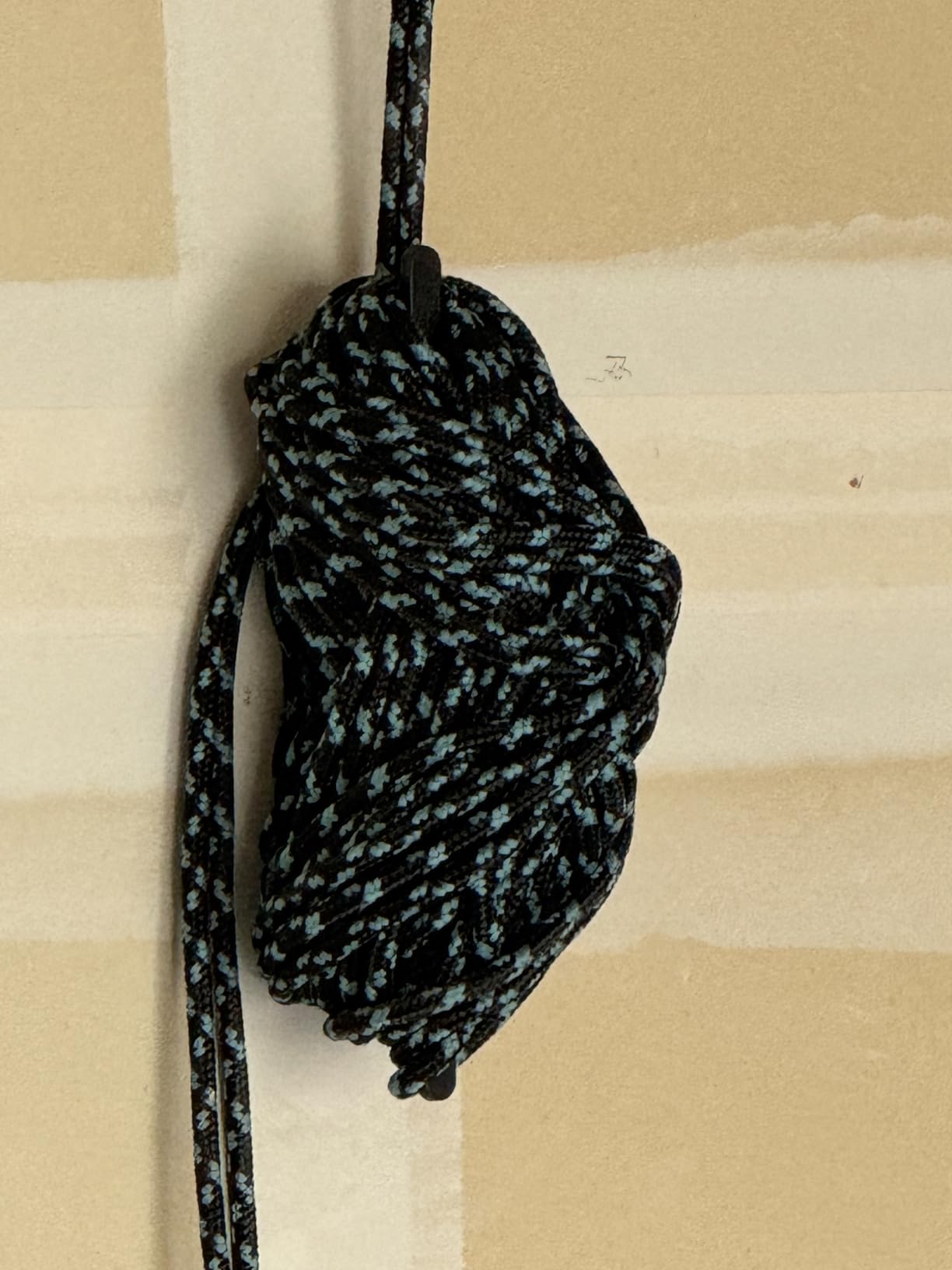 Teal Triangle Pulley Hoist for Kayak, Canoe and Paddleboards, Holds 150 lb customer photo 2