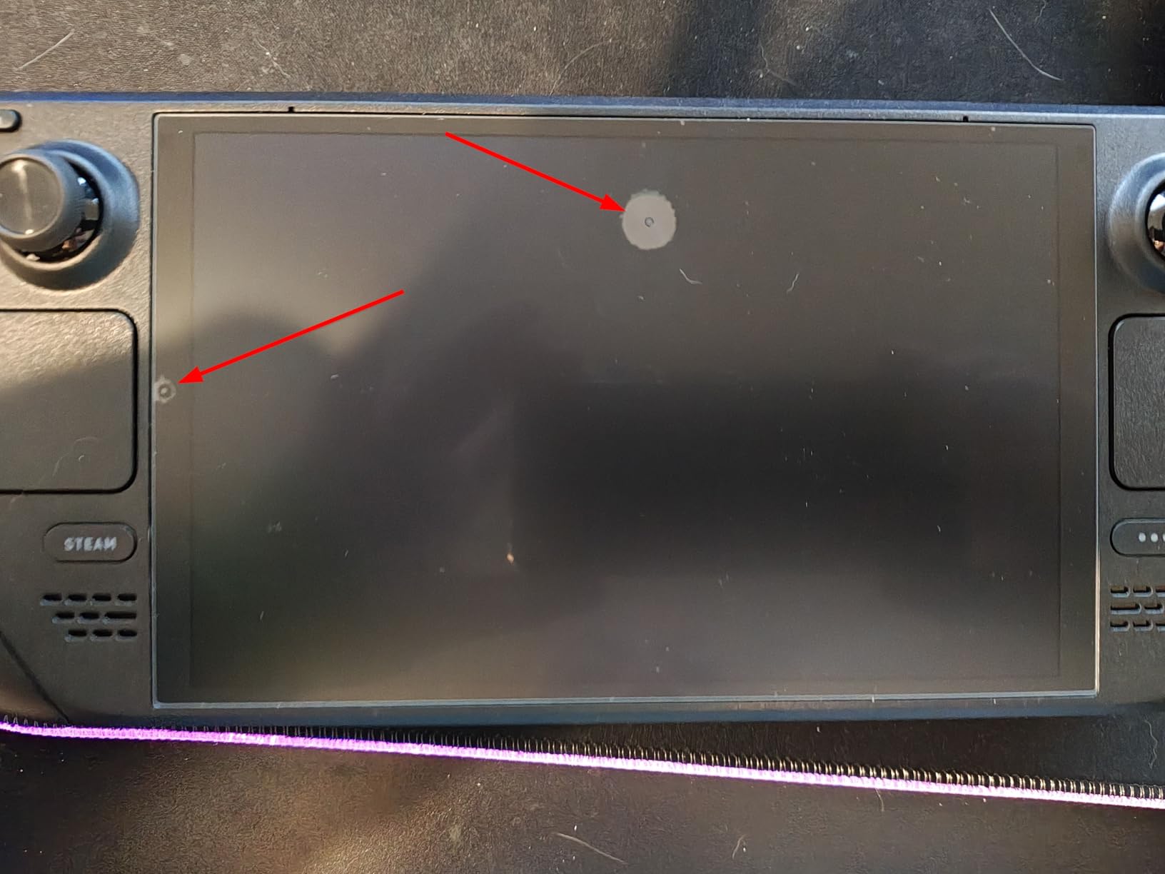 ivoler Matte Anti-Glare Screen Protector for Steam Deck OLED/LCD 2-Pack customer photo 2