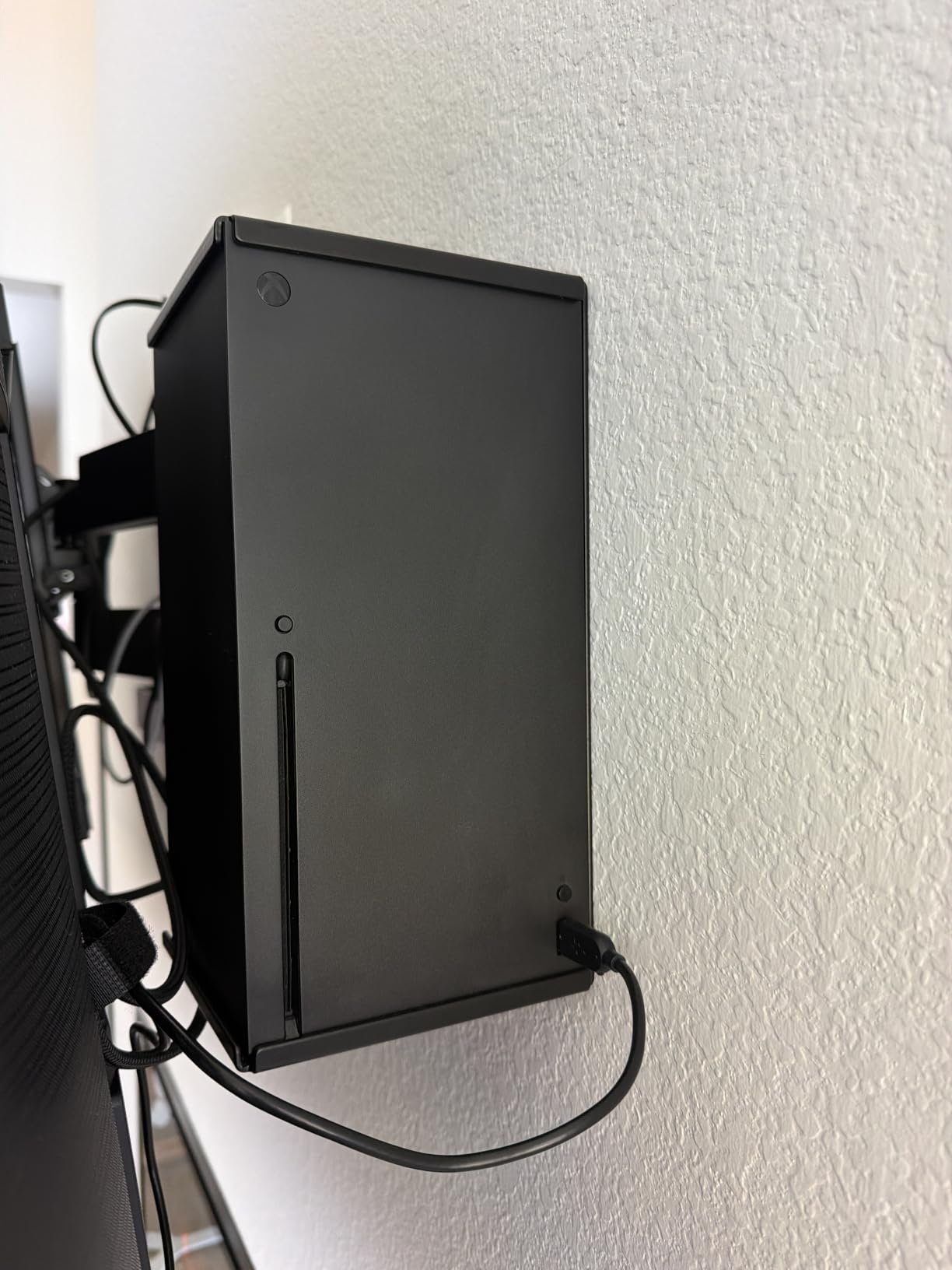HIDEit Mounts for Xbox Series X - Xbox Series X Wall Mount, Steel Mount for No Sag customer photo 1