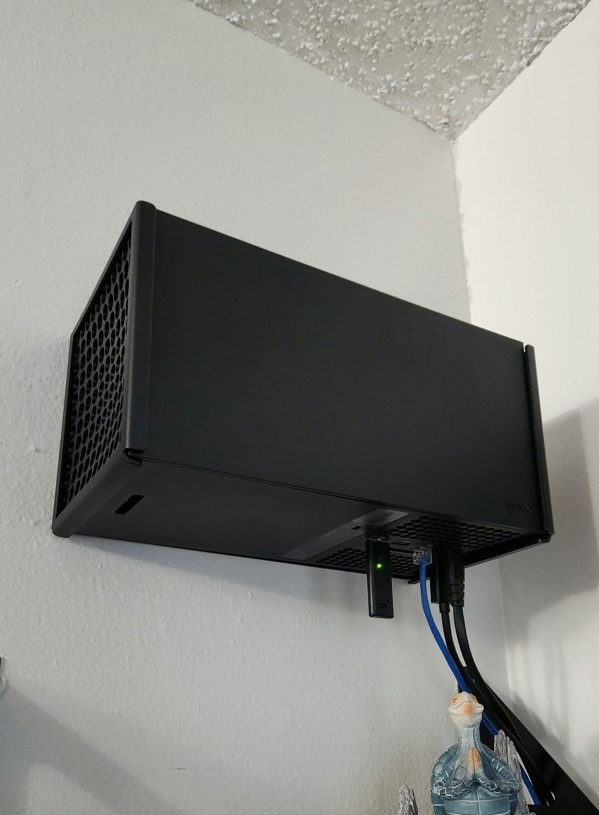 HIDEit Mounts for Xbox Series X - Xbox Series X Wall Mount, Steel Mount for No Sag customer photo 2