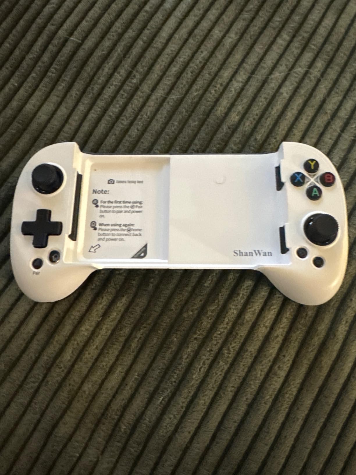 ShanWan Mobile Game Controller for iphone/Android with PHONE CASE Support, Bluetooth Wireless Gamepad - PS Remote Play, Xbox Cloud, Steam Link, GeForce NOW, MFi Arcade Games-Long Battery Life customer photo 1