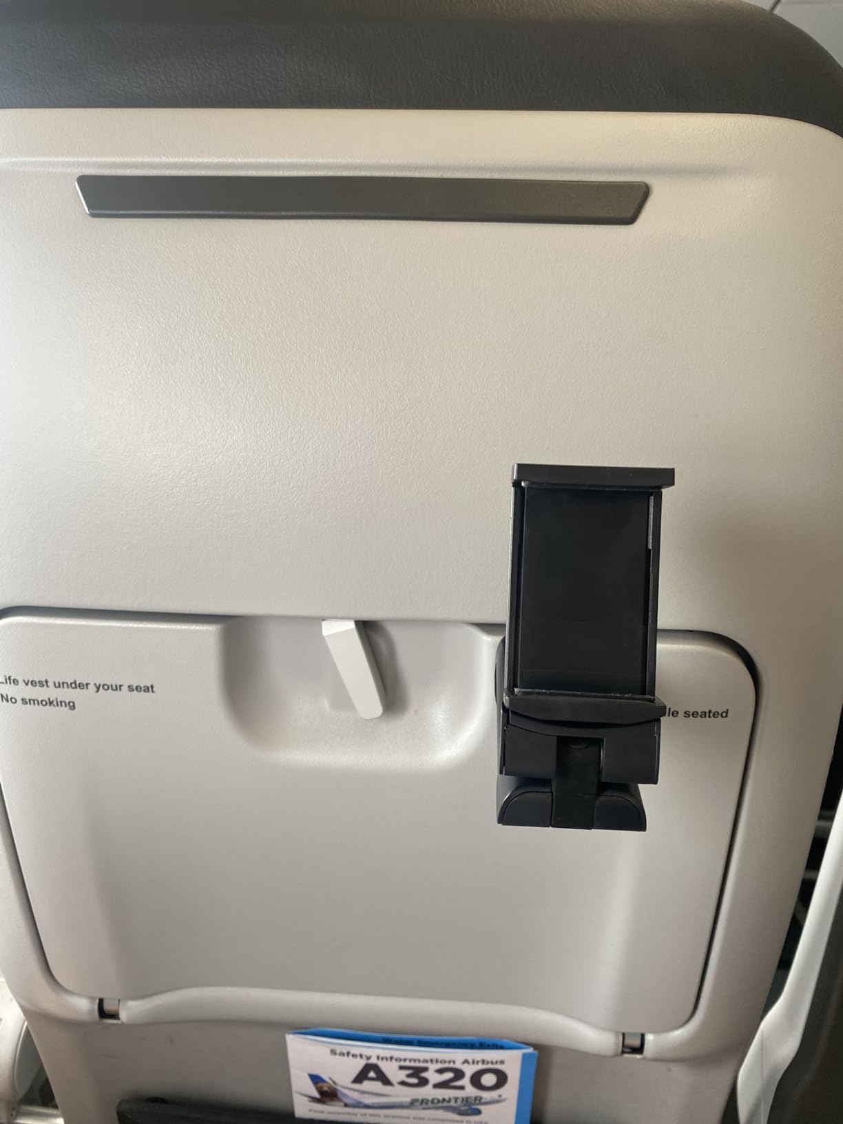 Airplane Phone Holder, 360 Multi-Angle Adjust Mount for Flight customer photo 1