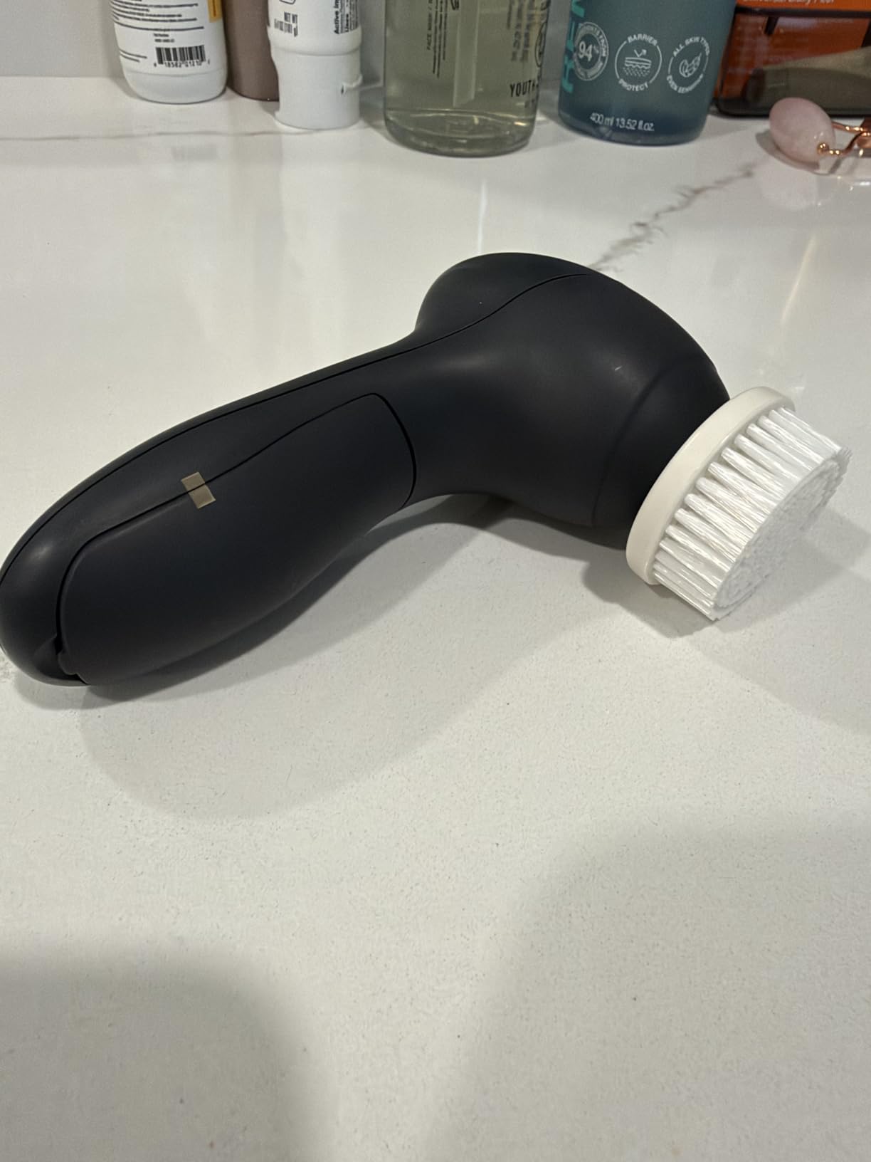 COSLUS Facial Cleansing Brush Face Scrubber, Standard Set, Blue customer photo 2
