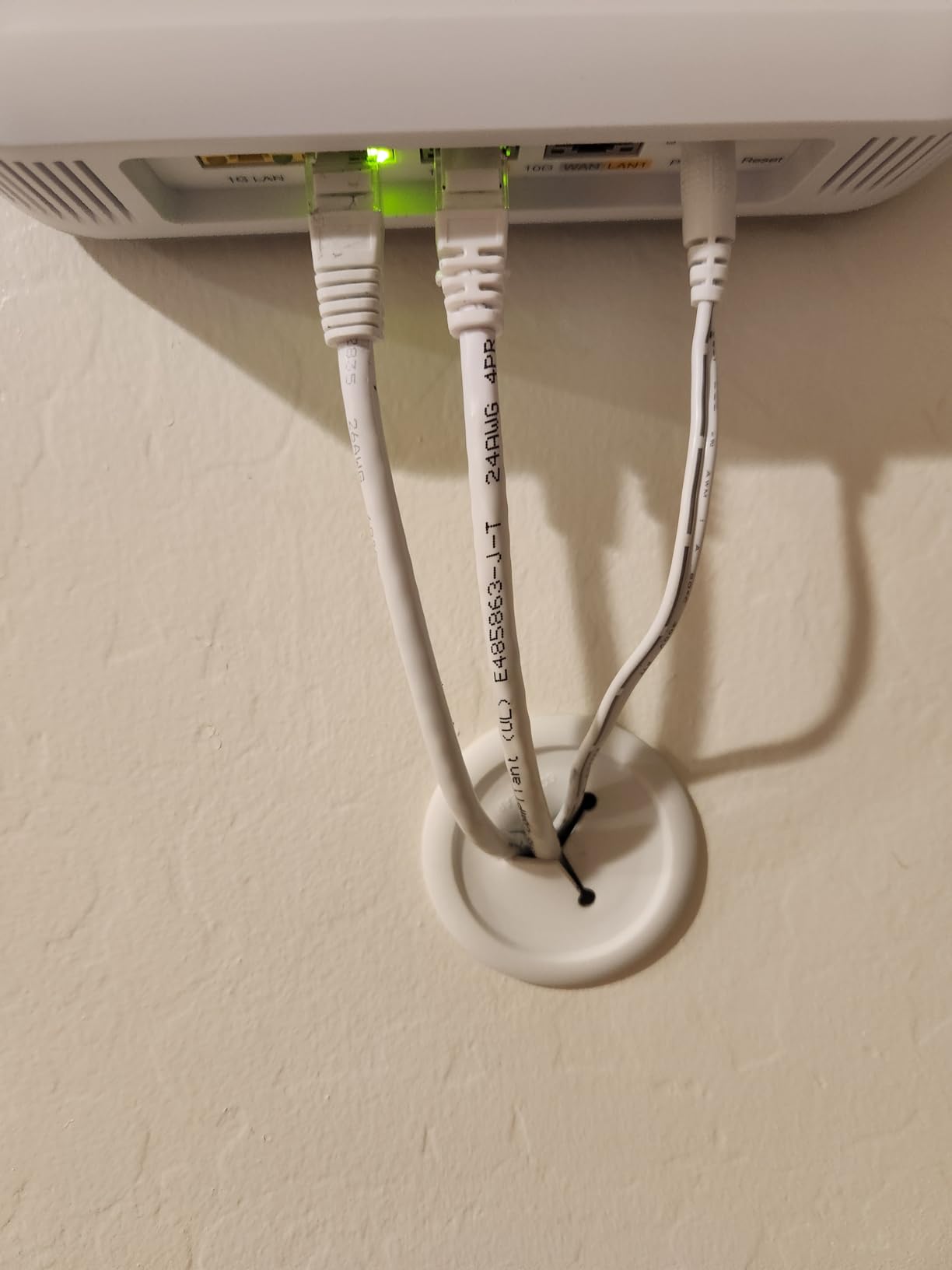 ECHOGEAR Wall Cable Hiders for Cable Management - 2.25