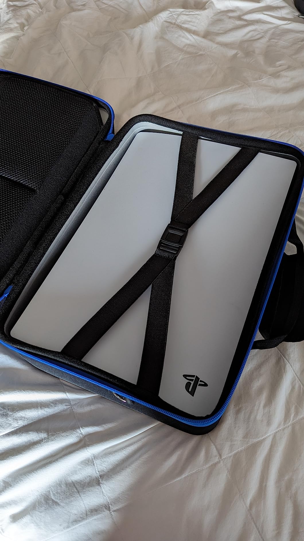 Hard Shell Carrying Case for Playstation 5 Console, Travel Case for PS5 Disc Digital Edition, Storage Bag for PS5 Controllers and Other Accessories customer photo 2