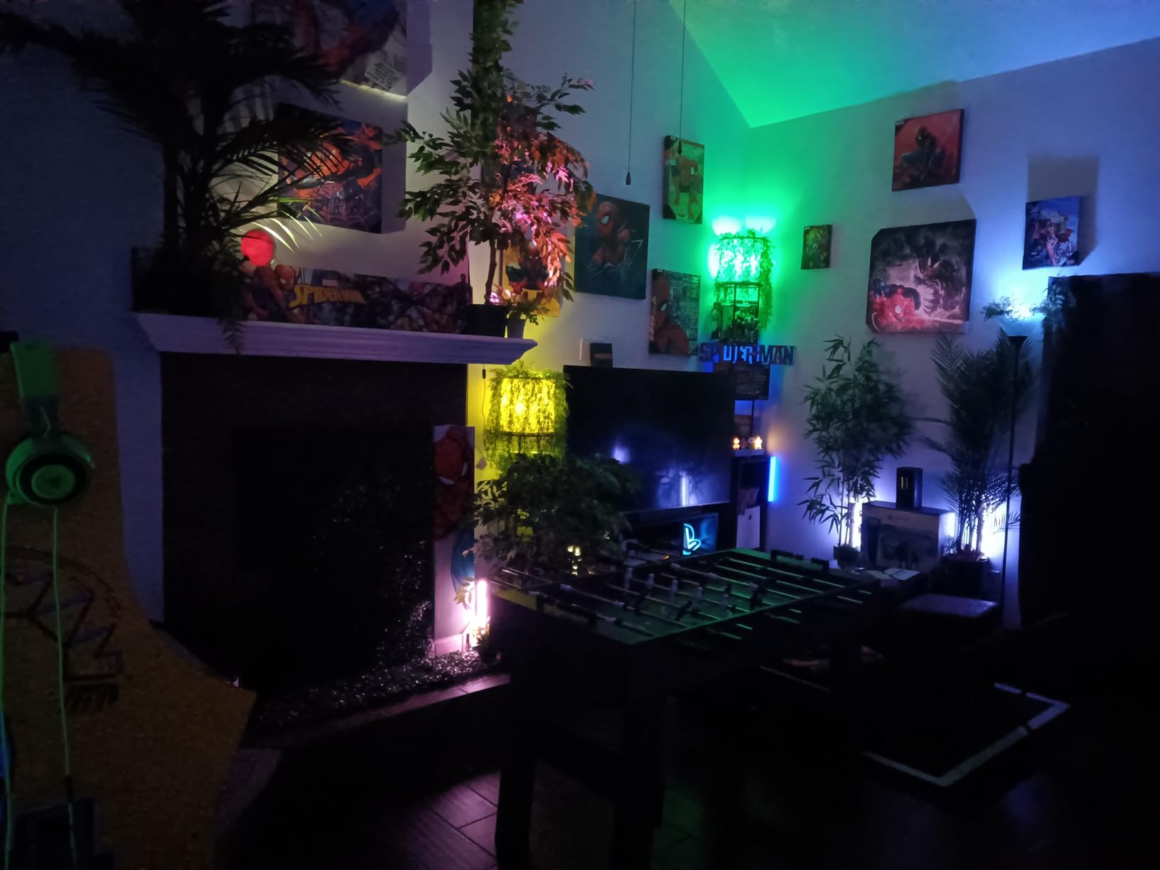 RGB Light Bar Music Sync RGB IC LED Lights Bars USB Powered Remote Control | velted Ambient Lighting Bar, Color Changing Gaming TV Backlight, 8 Dynamic Modes for PC Room Monitor Desk customer photo 1