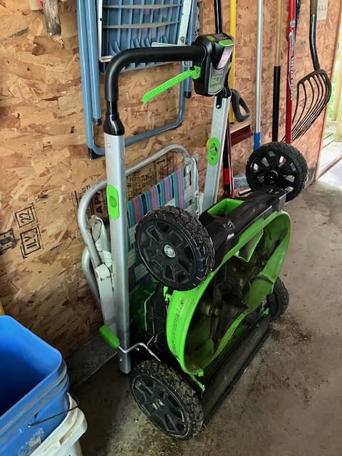 Greenworks 60V 25in Self-Propelled Lawn Mower, (2) 4.0 Ah Battery Kit customer photo 2