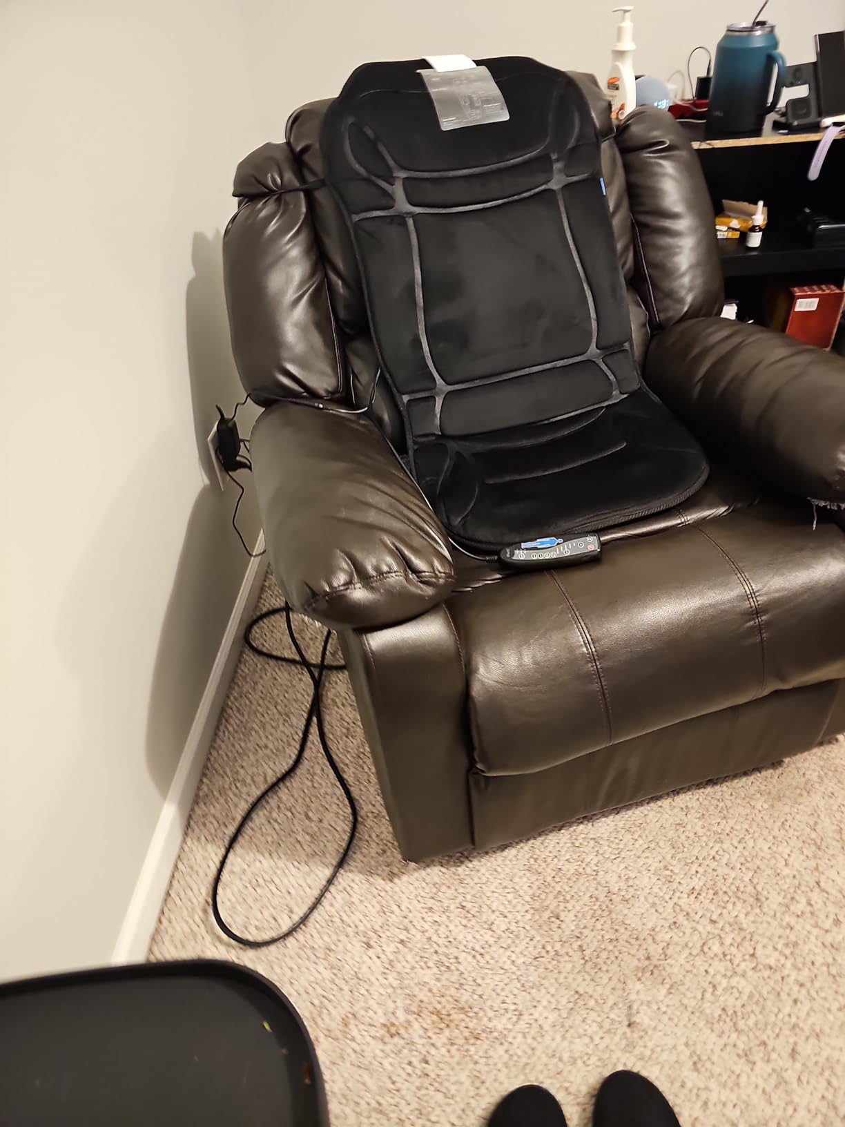 CuPiLo Back Massager with Heat, Vibration Massage Seat Cushion for Chair customer photo 1