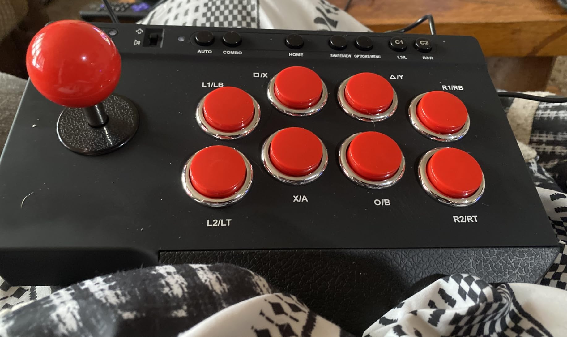 SUBSONIC Arcade Stick Controller for PS4, Xbox Serie X/S, Xbox One, PC, PS3 customer photo 1