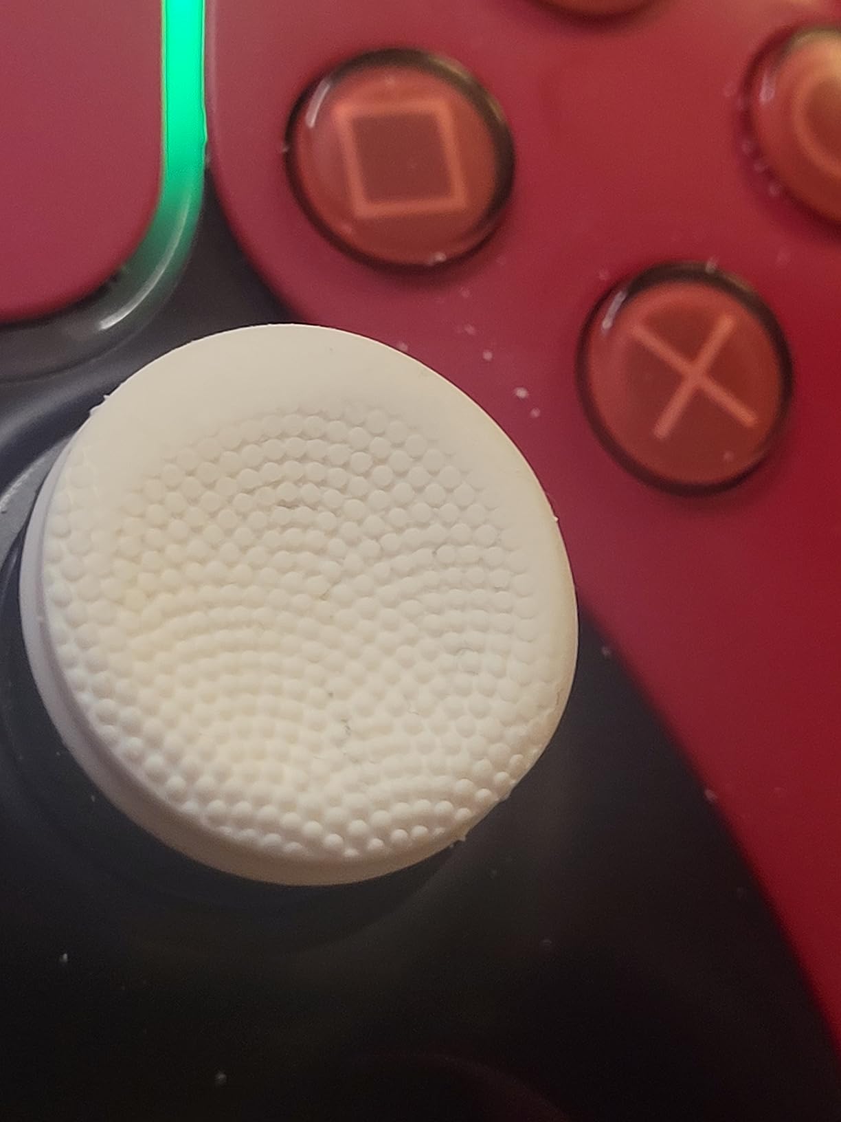 KontrolFreek Clutch for PlayStation 5 (PS5) and PlayStation 4 (PS4) Controller | Performance Thumbsticks | 2 Low-Rise Concave | Black & White customer photo 2