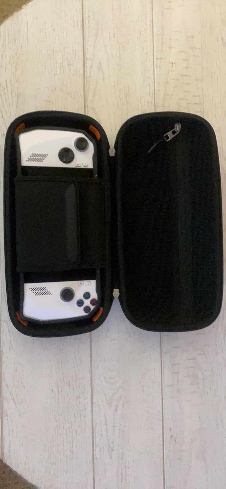 Spigen Rugged Armor Pro Hard Shell Carrying Case | ROG Xbox Ally X, Nintendo Switch 2, MSI Claw 7 AI+, ASUS ROG Ally, Accessory Pockets, Charger Storage - Black customer photo 2