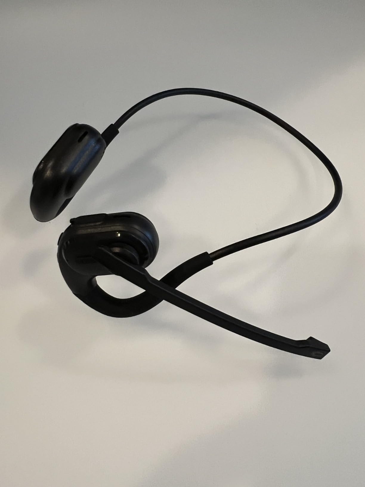iDIGMALL Bluetooth Headset, Open Ear Headphones with Detachable Microphone customer photo 2