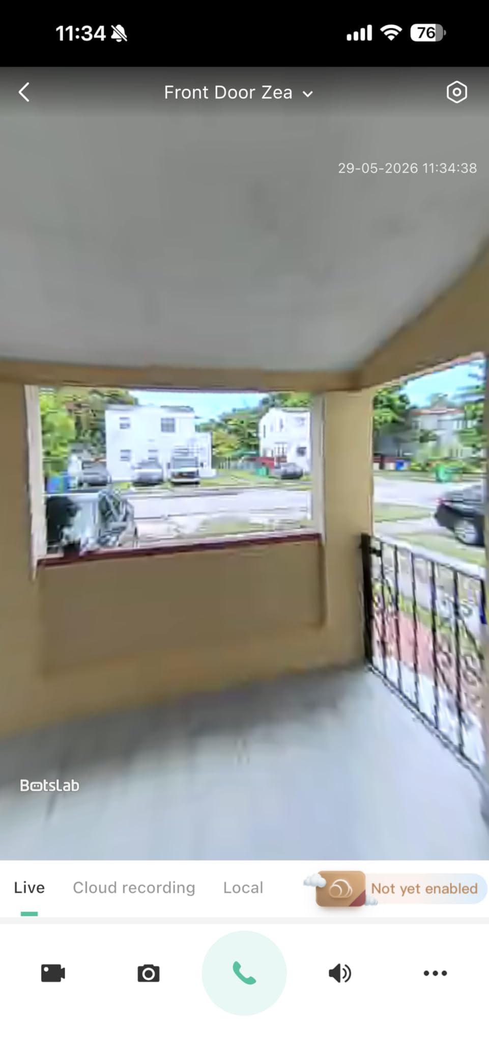 BOTSLAB 5MP Doorbell Camera Wireless, 180° Head-to-Toe View, 32GB SD Card customer photo 2